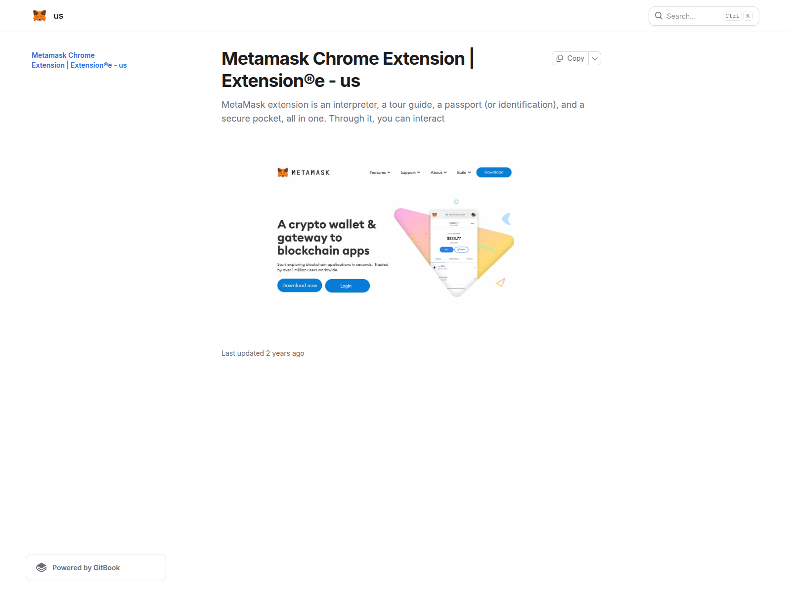 Screenshot of helpmiueotamask.gitbook.io