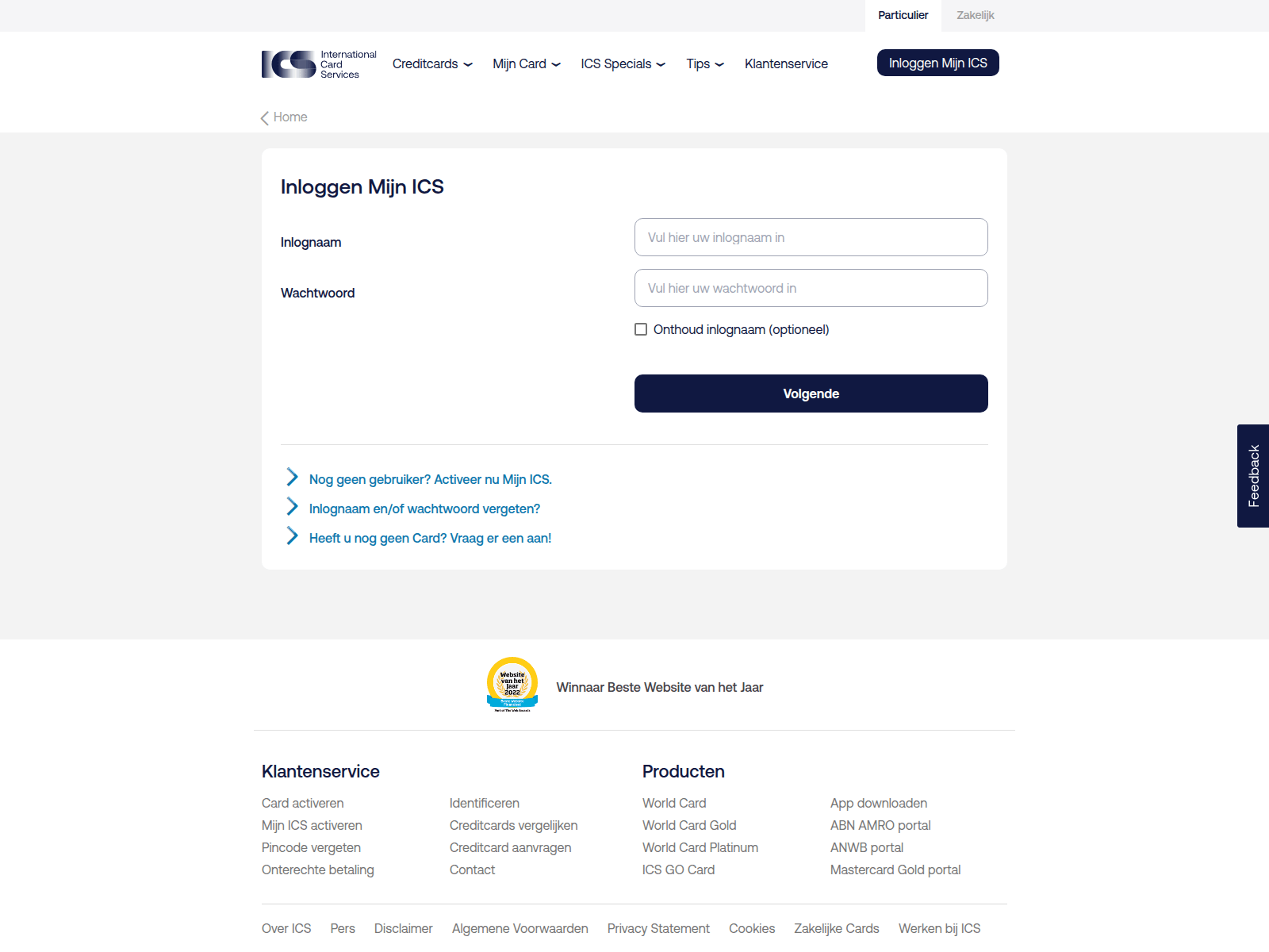 Screenshot of klntnr-6578.myftp.org