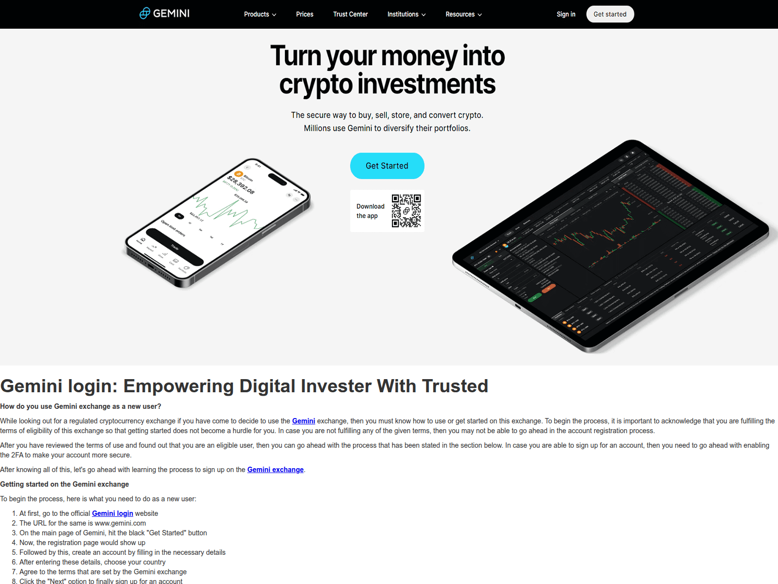 Screenshot of gemneginn.webflow.io