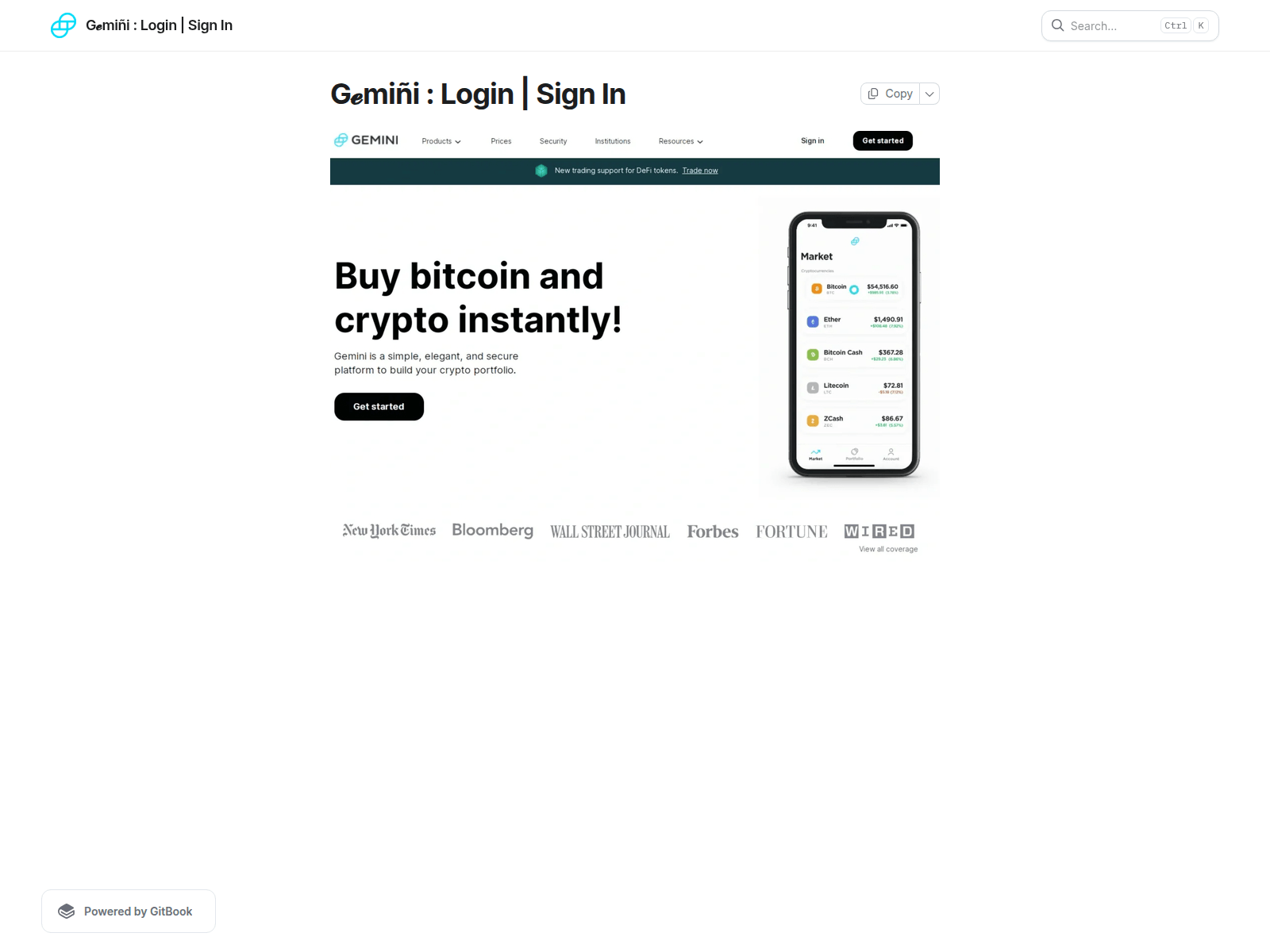 Screenshot of gixminilogmx.gitbook.io