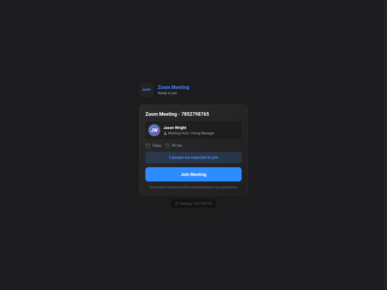 Screenshot of zoom-meetingnow.us
