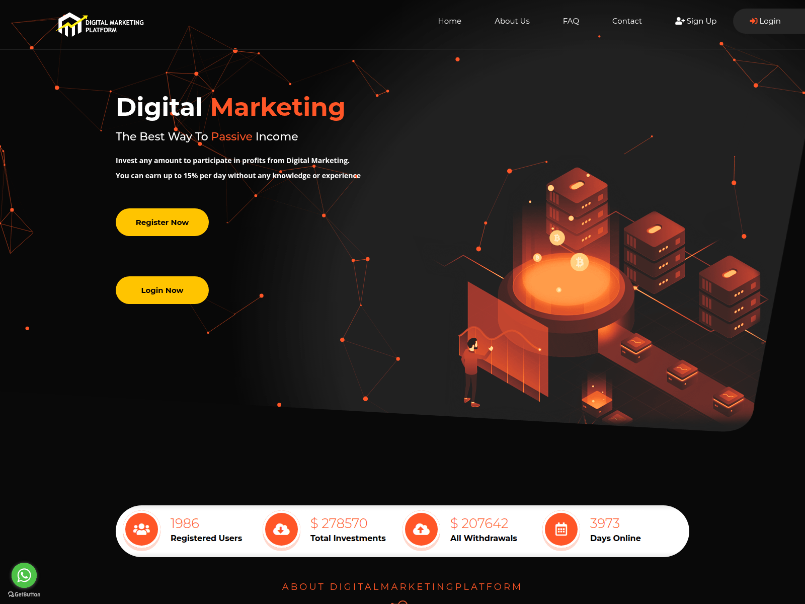 Screenshot of digitalmarketingplatform.click