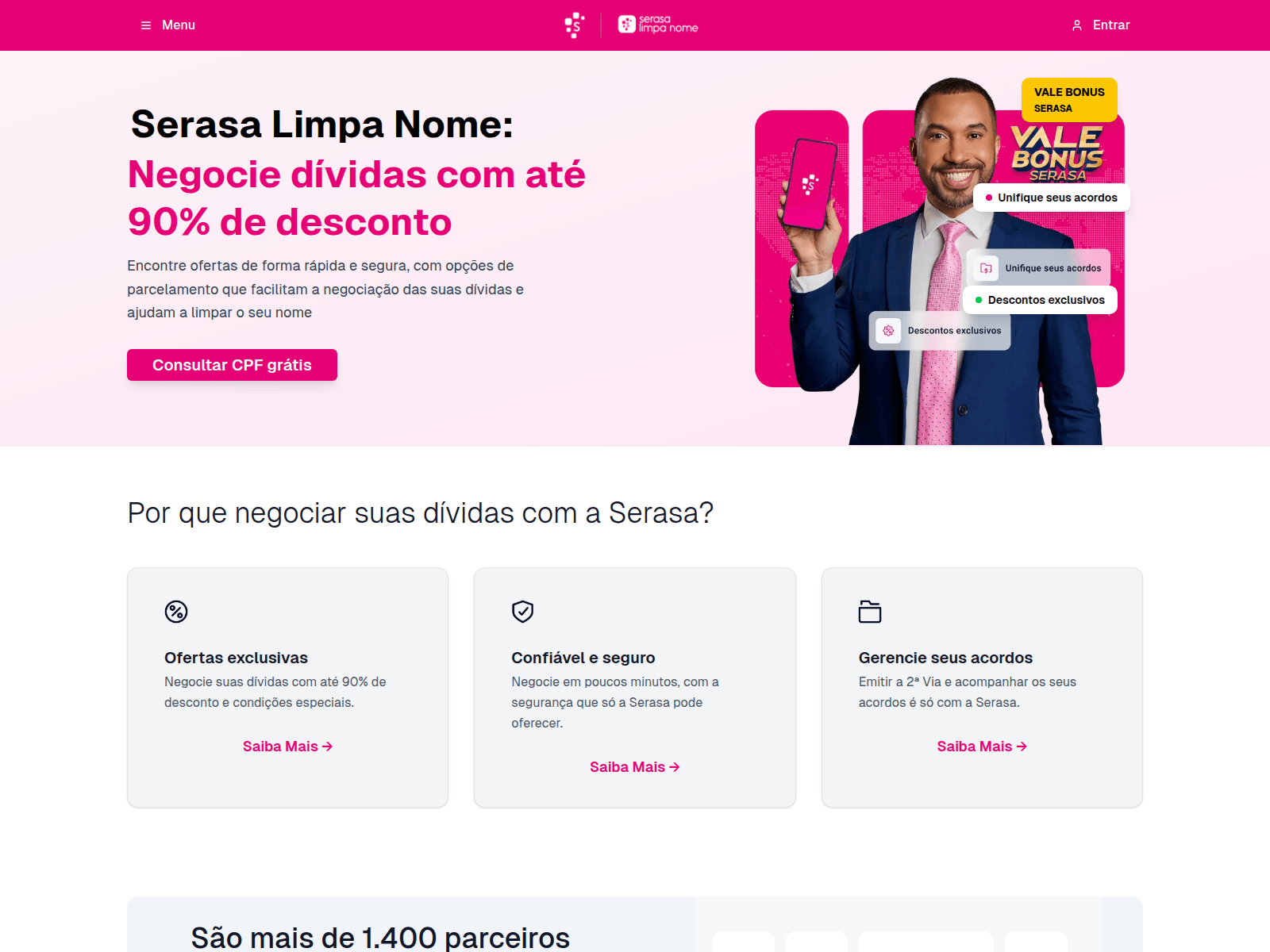 Screenshot of limpe-hoje-2026.info