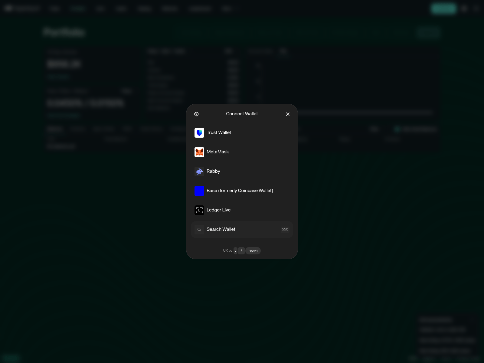 Screenshot of hjyperliquid.xyz