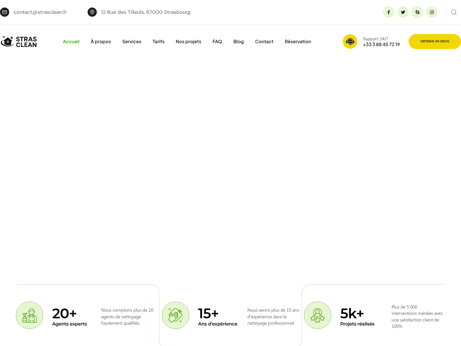 Screenshot of cleaning.istawi.com