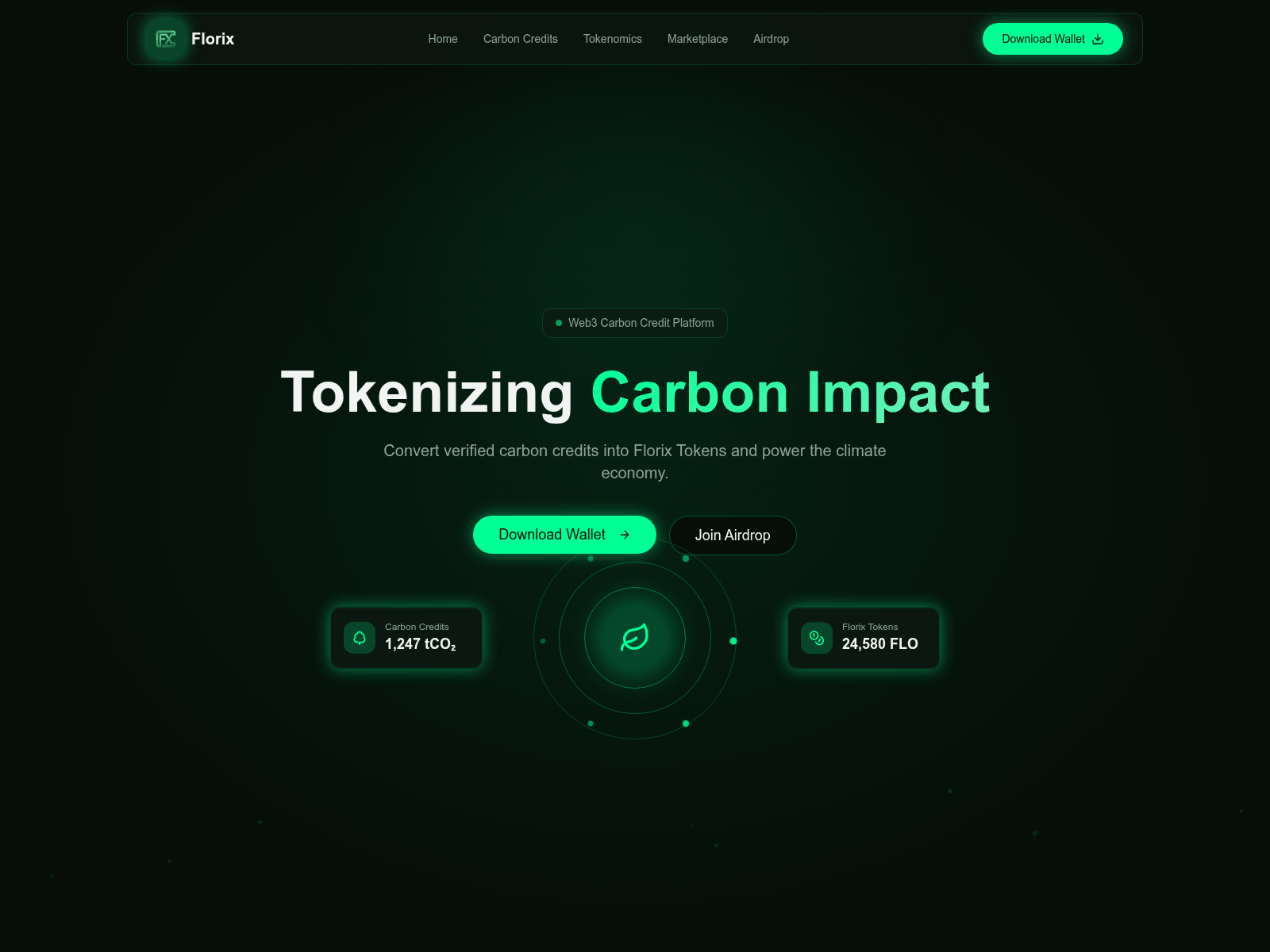 Screenshot of www.florix.tech