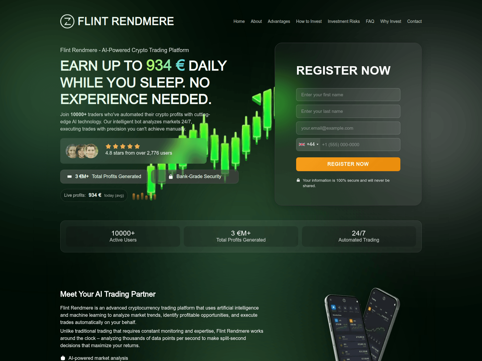 Forensic screenshot of flintrendmere.com