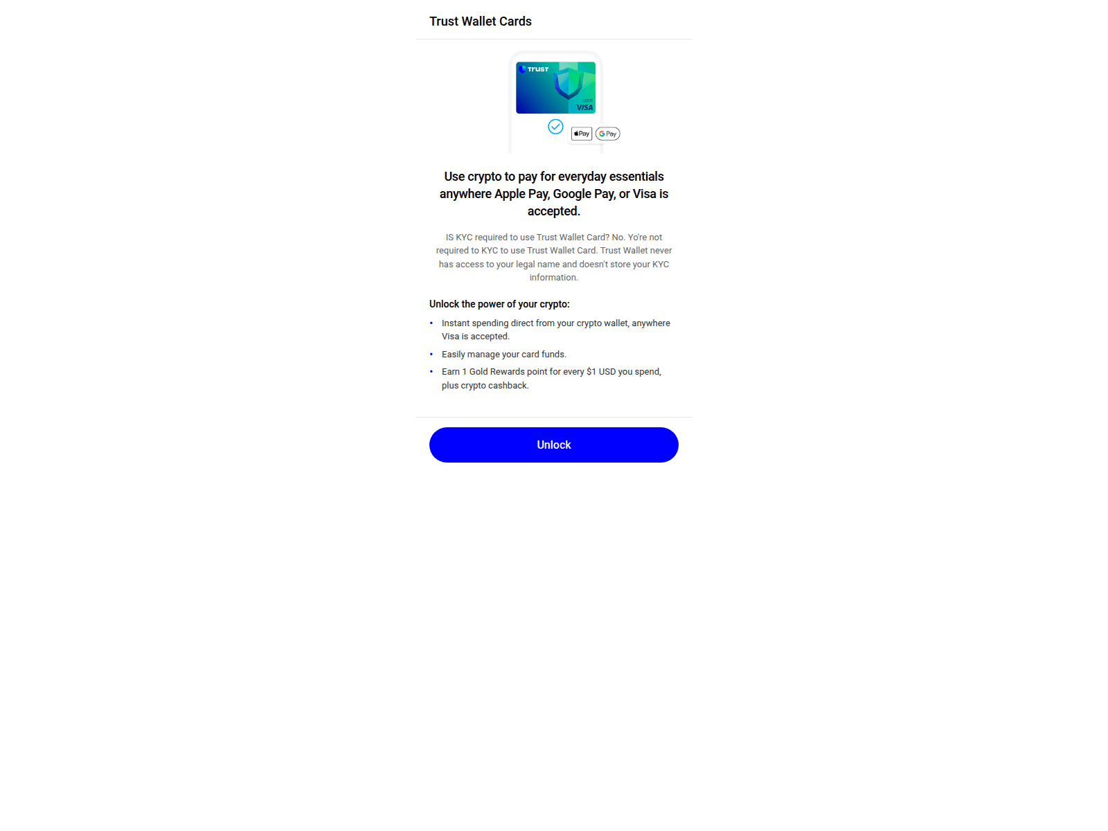 Screenshot of cardstrustwallet.info