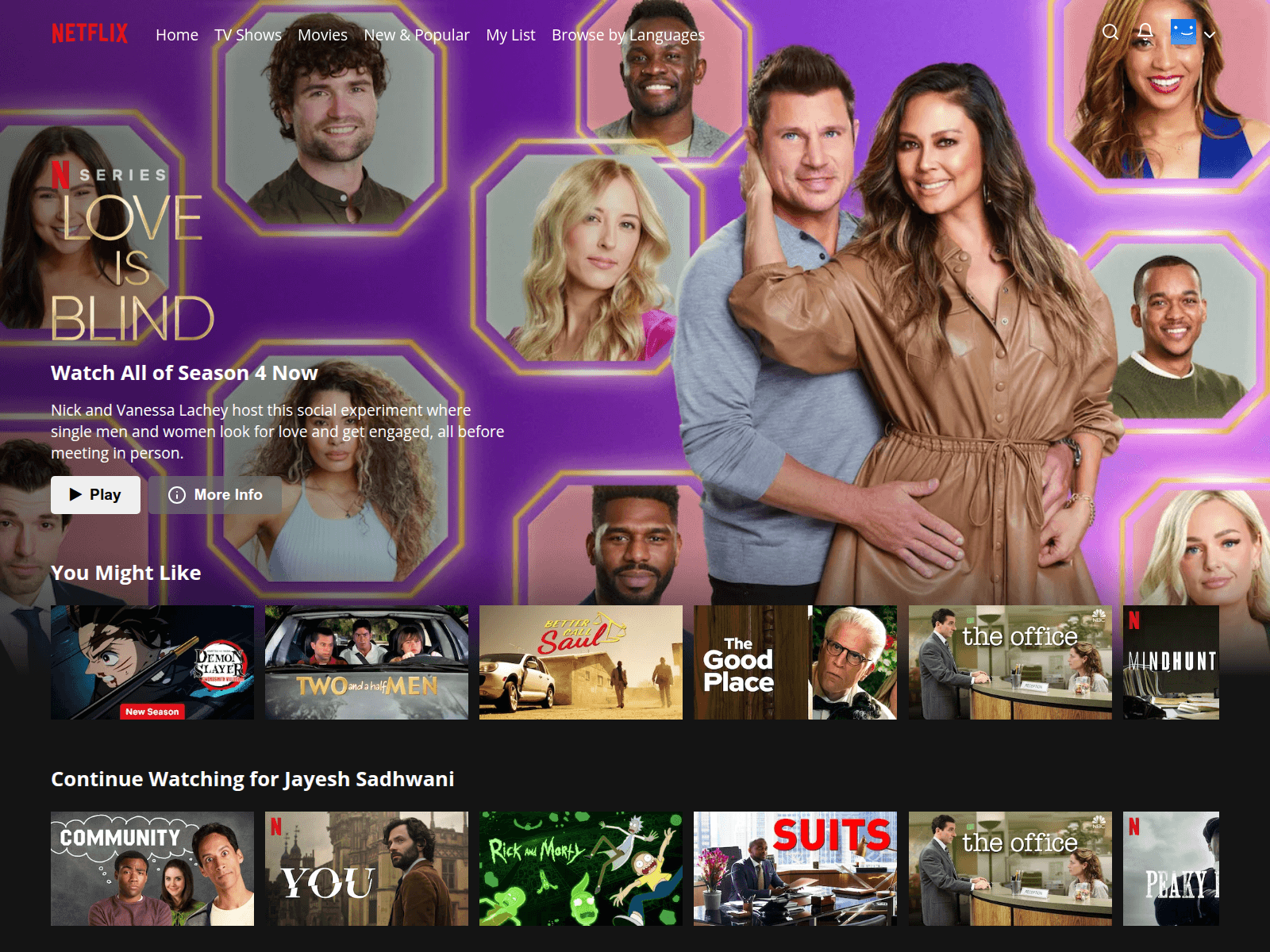 Screenshot of netflix-clone-blond-gamma.vercel.app