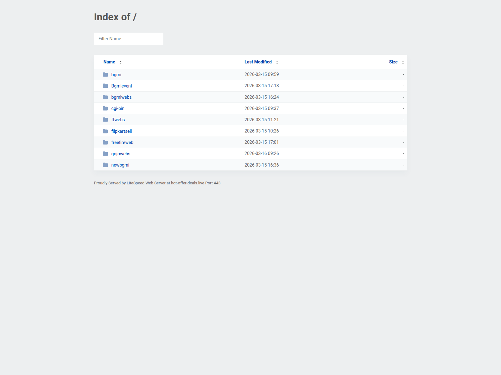 Screenshot of hot-offer-deals.live