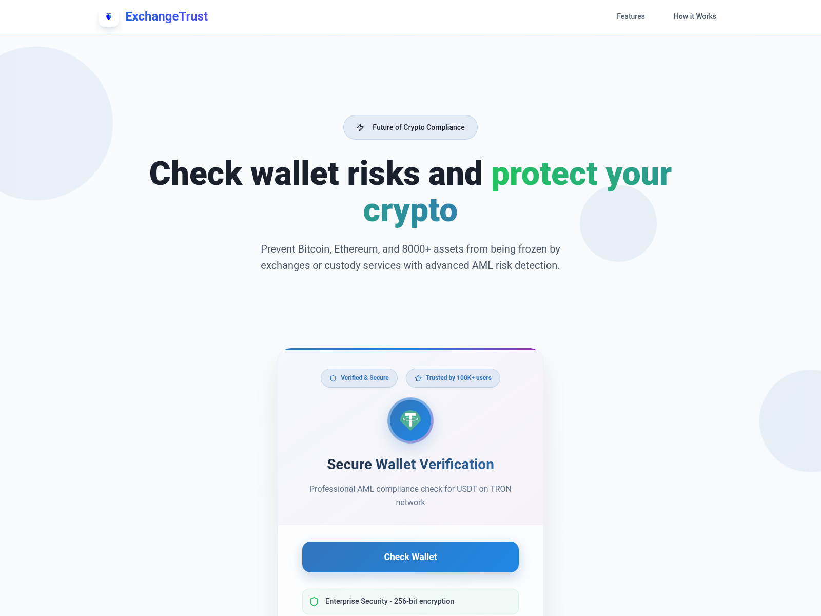 Screenshot of exchange-trust.com