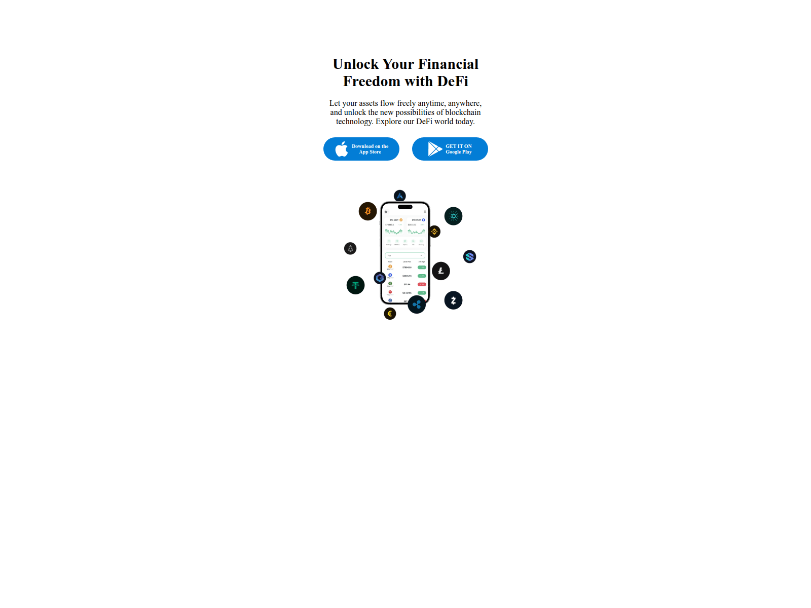 Screenshot of defitokencoin.com