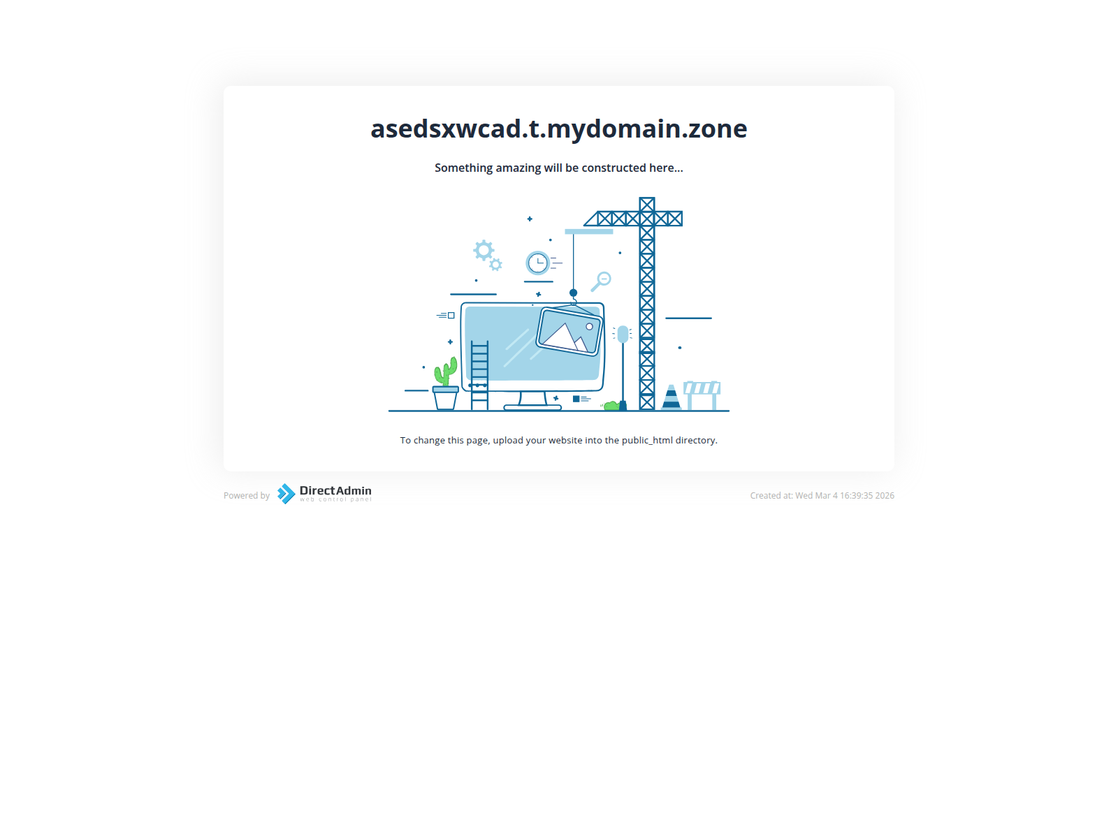 Screenshot of asedsxwcad.t.mydomain.zone