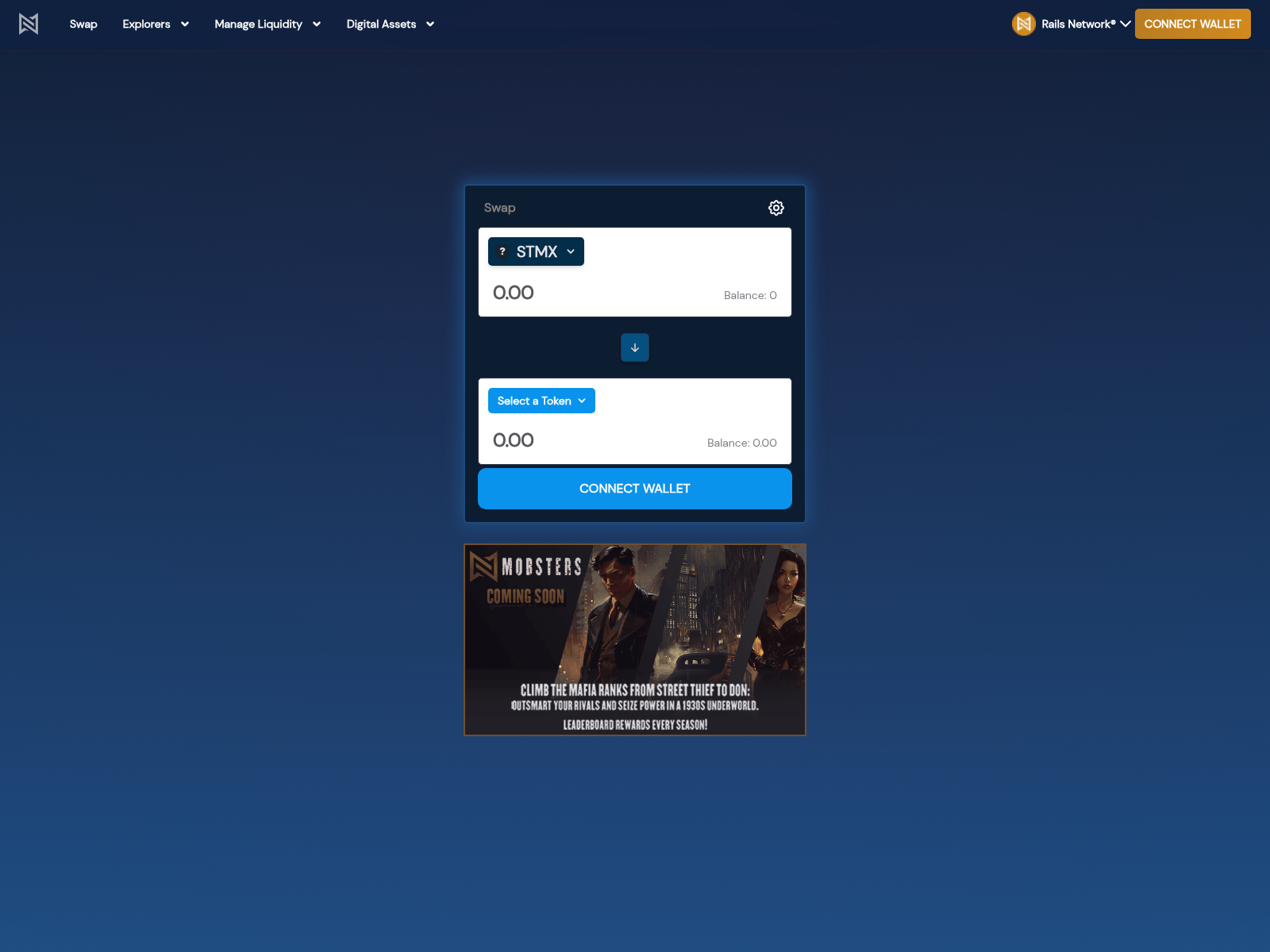 Screenshot of swap.steamexchange.io