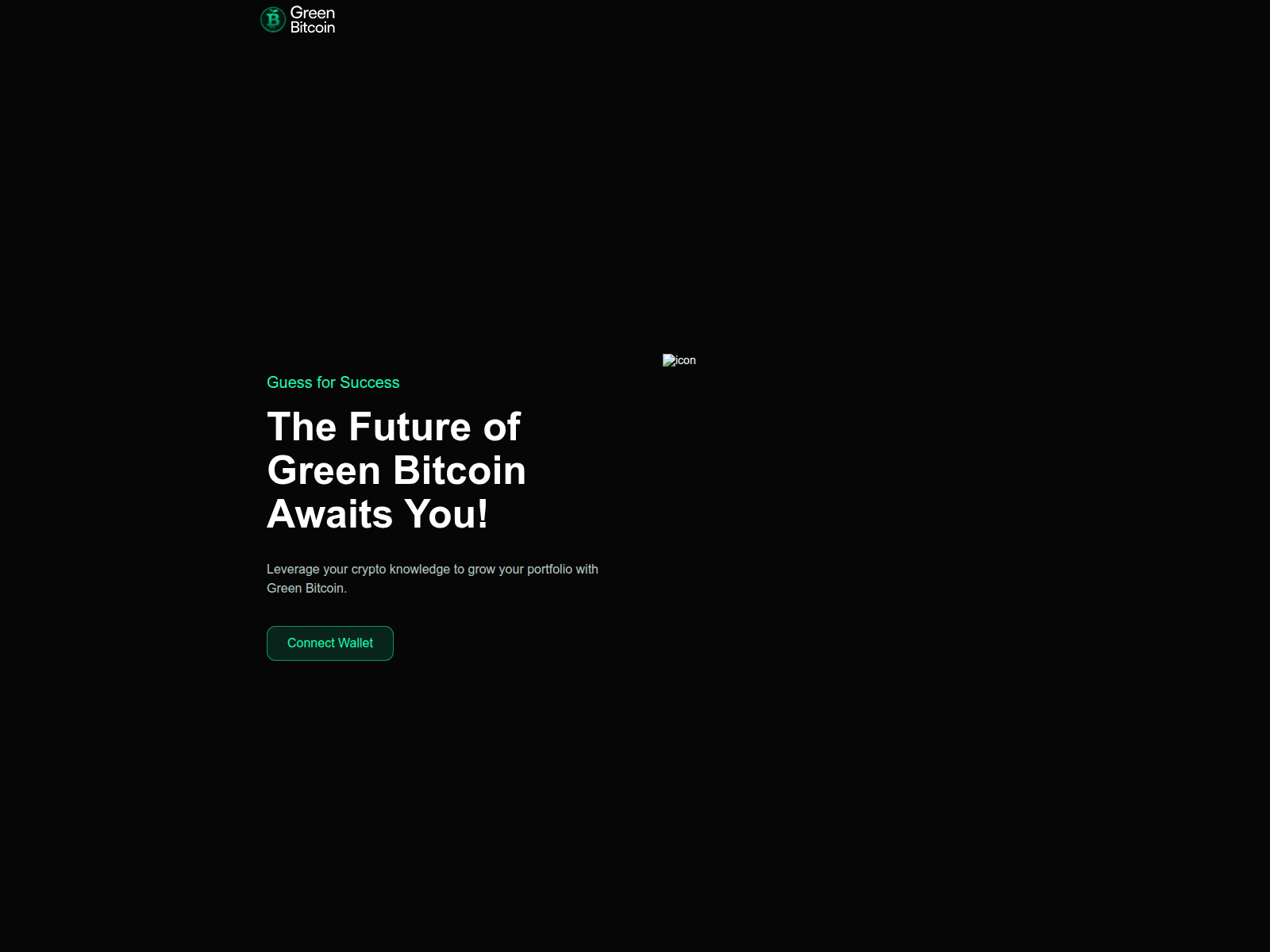 Screenshot of greenbitcoin.space