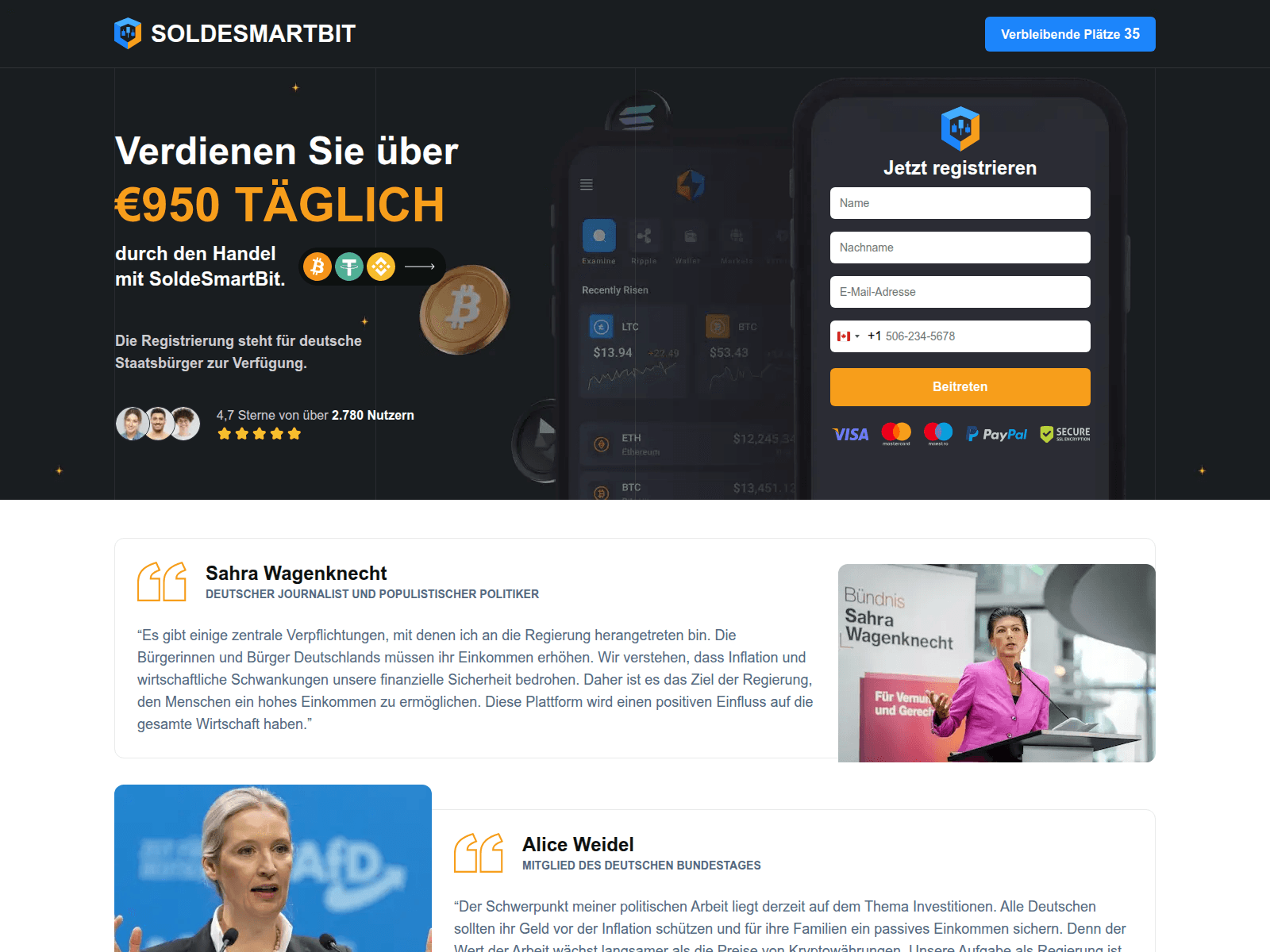 Screenshot of soldesmartbit.net