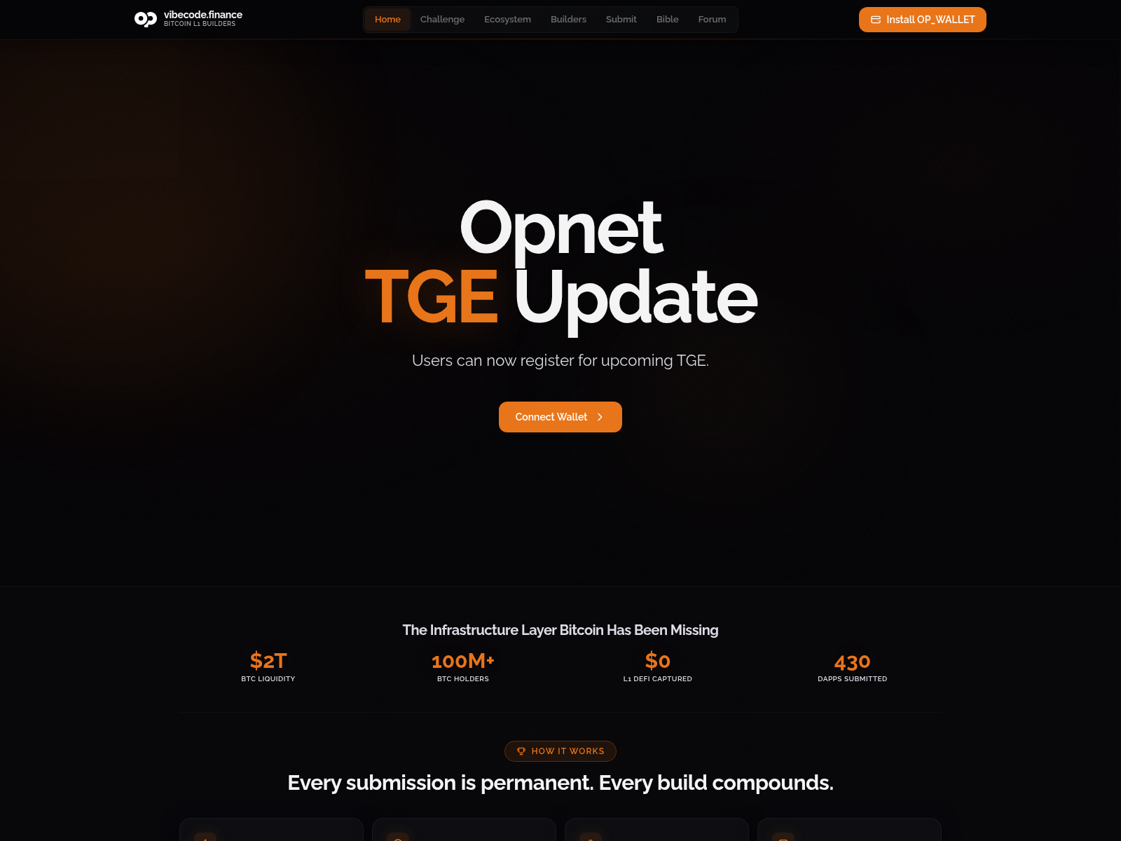 Screenshot of opnet.governance-proposals.xyz