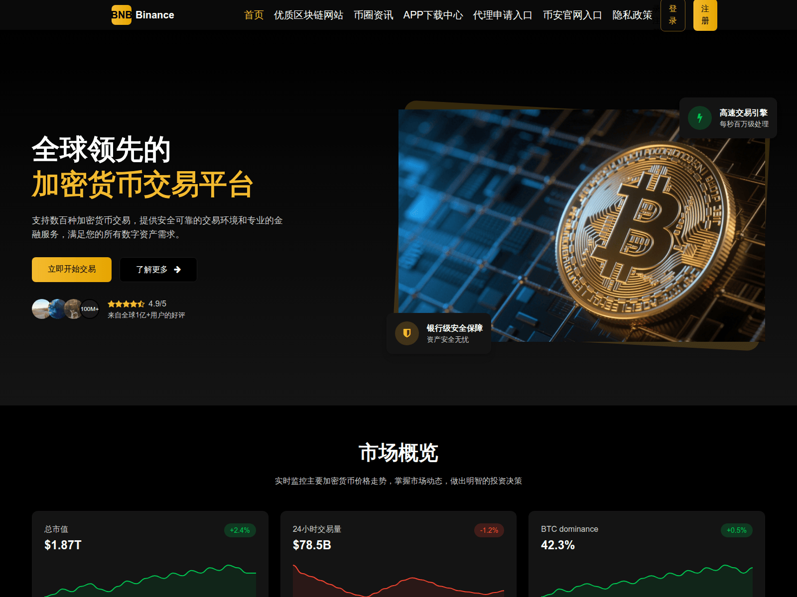 Screenshot of ba.m3-binance.com