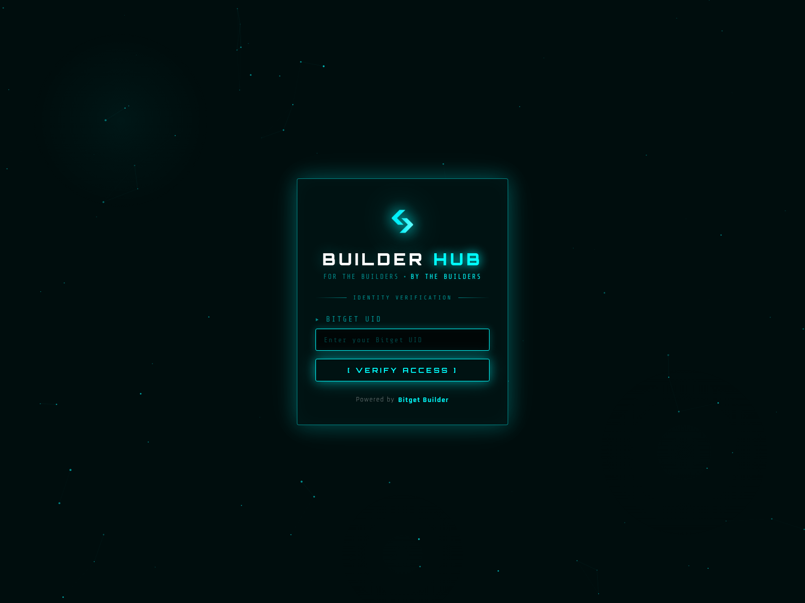 Screenshot of bitgetbuilder.com