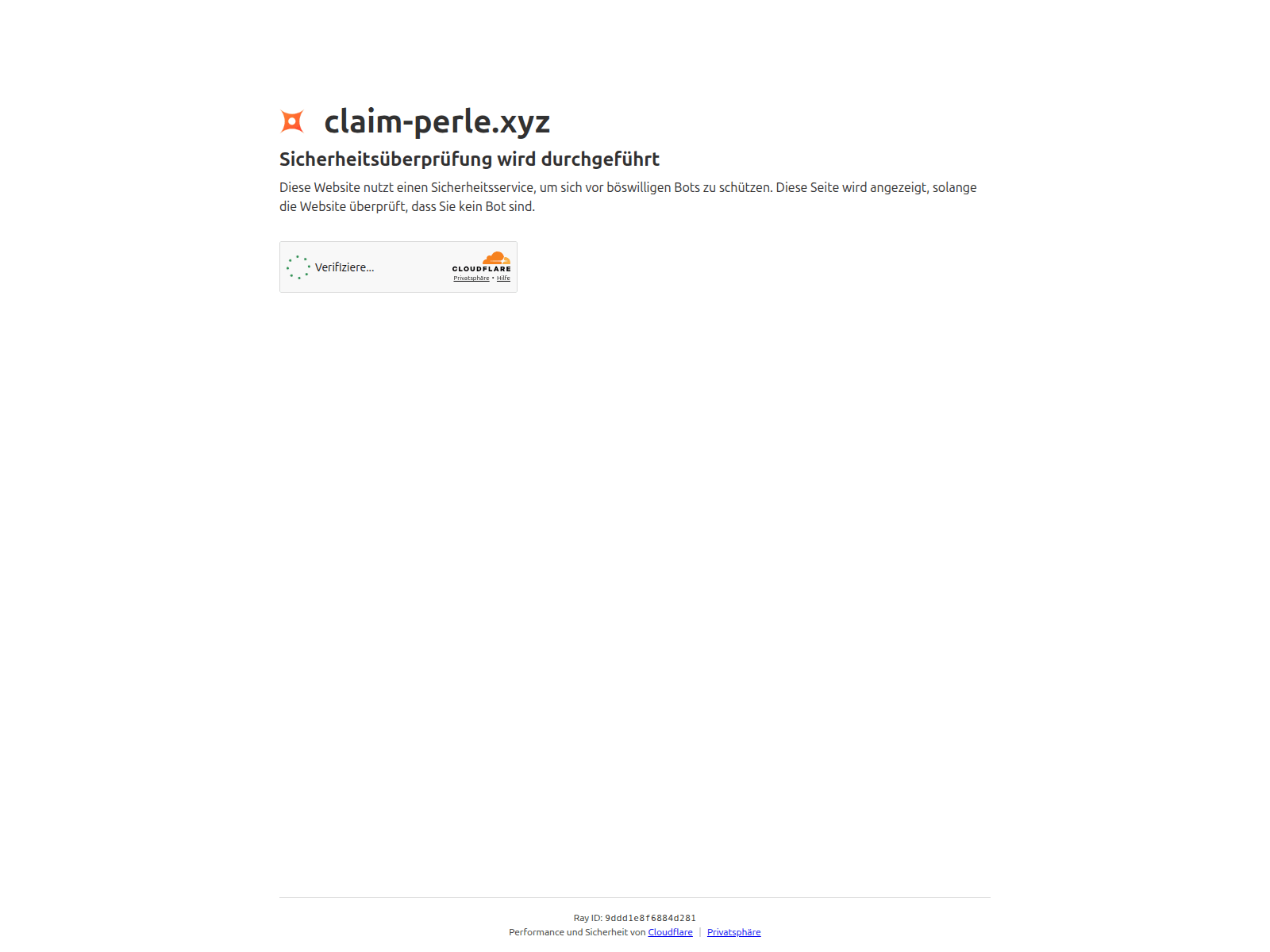 Screenshot of claim-perle.xyz