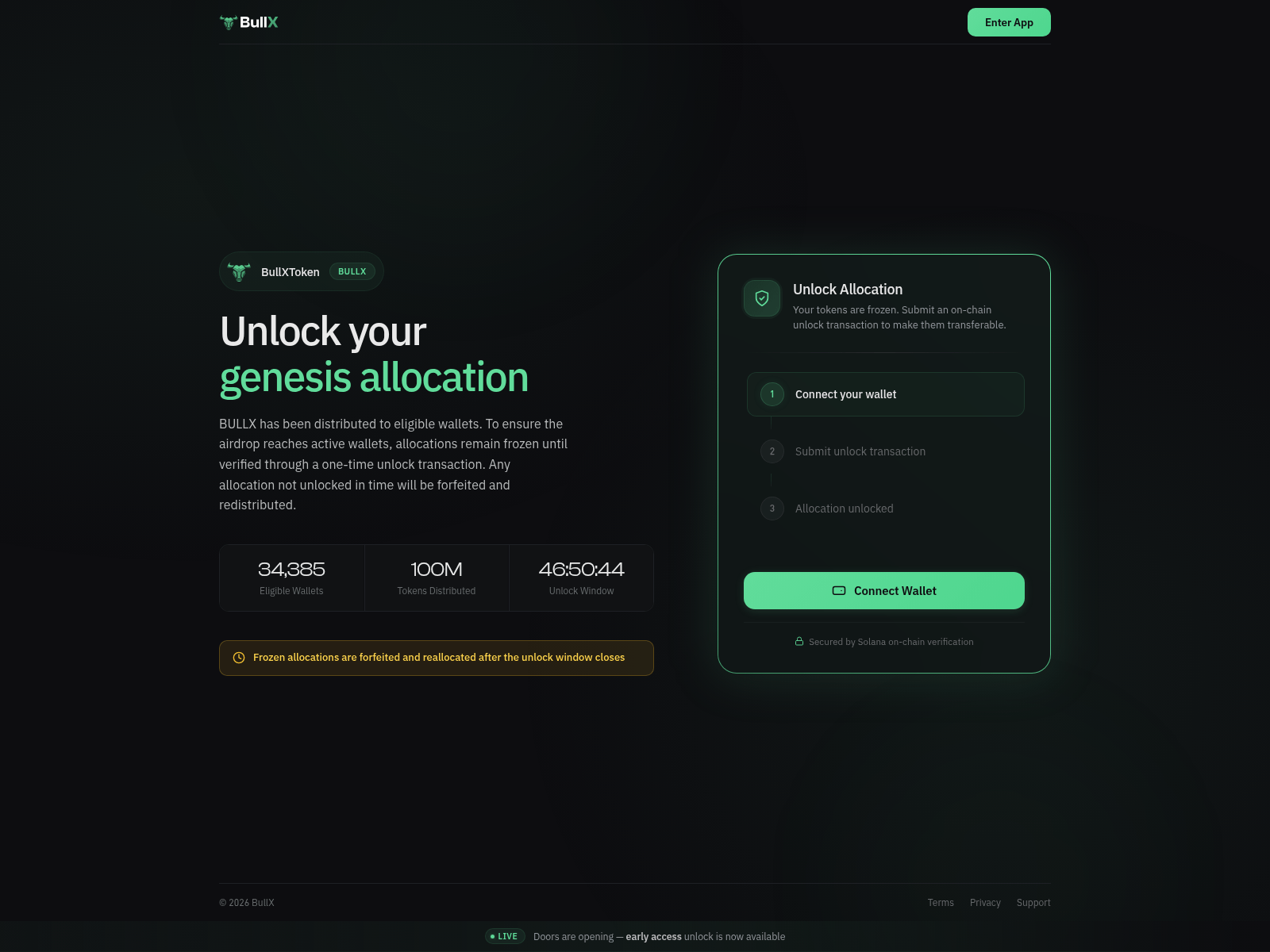 Screenshot of bullxtoken.lol