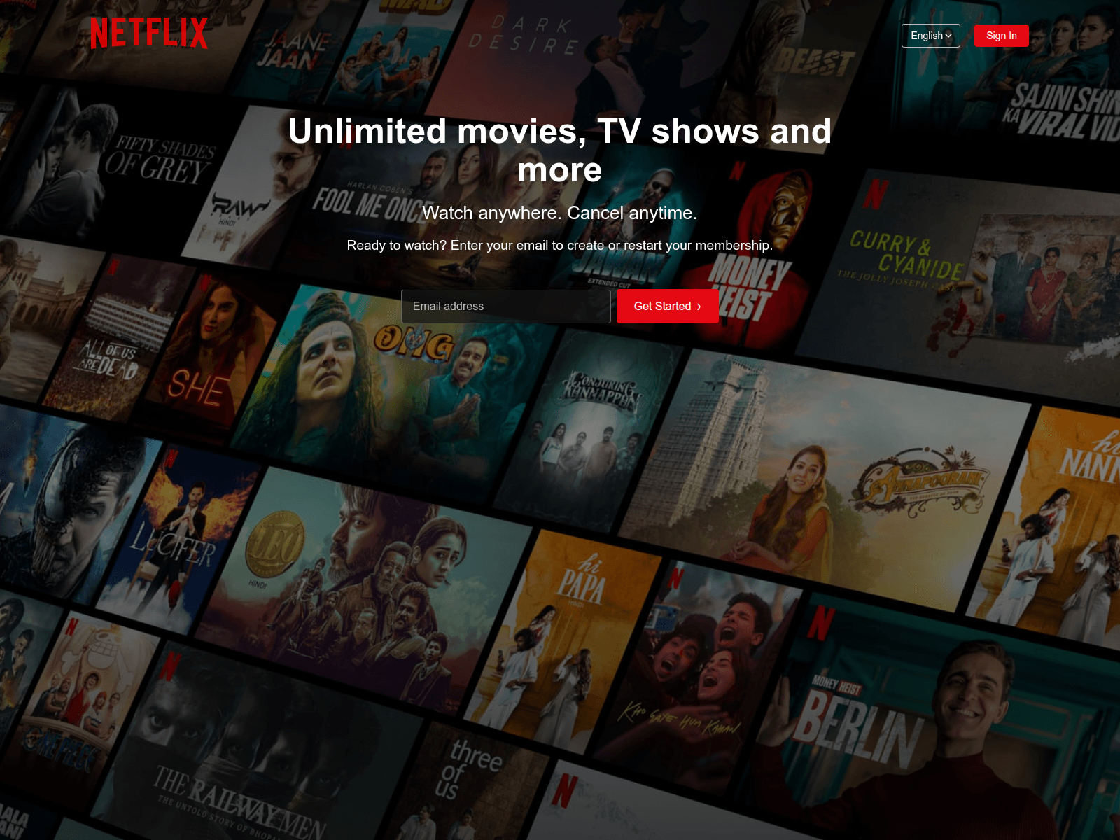 Screenshot of netflix-clone-nishant.vercel.app