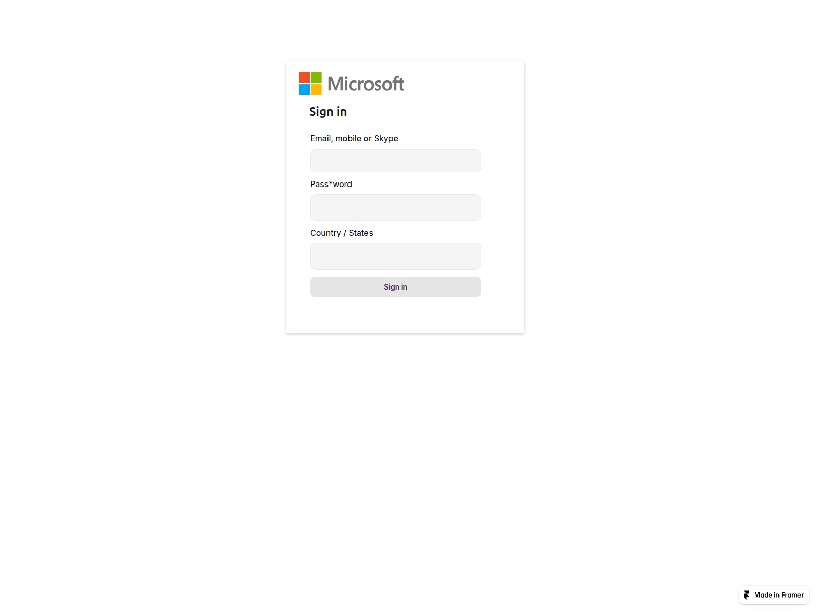 Screenshot of minimum-thanks-320484.framer.app
