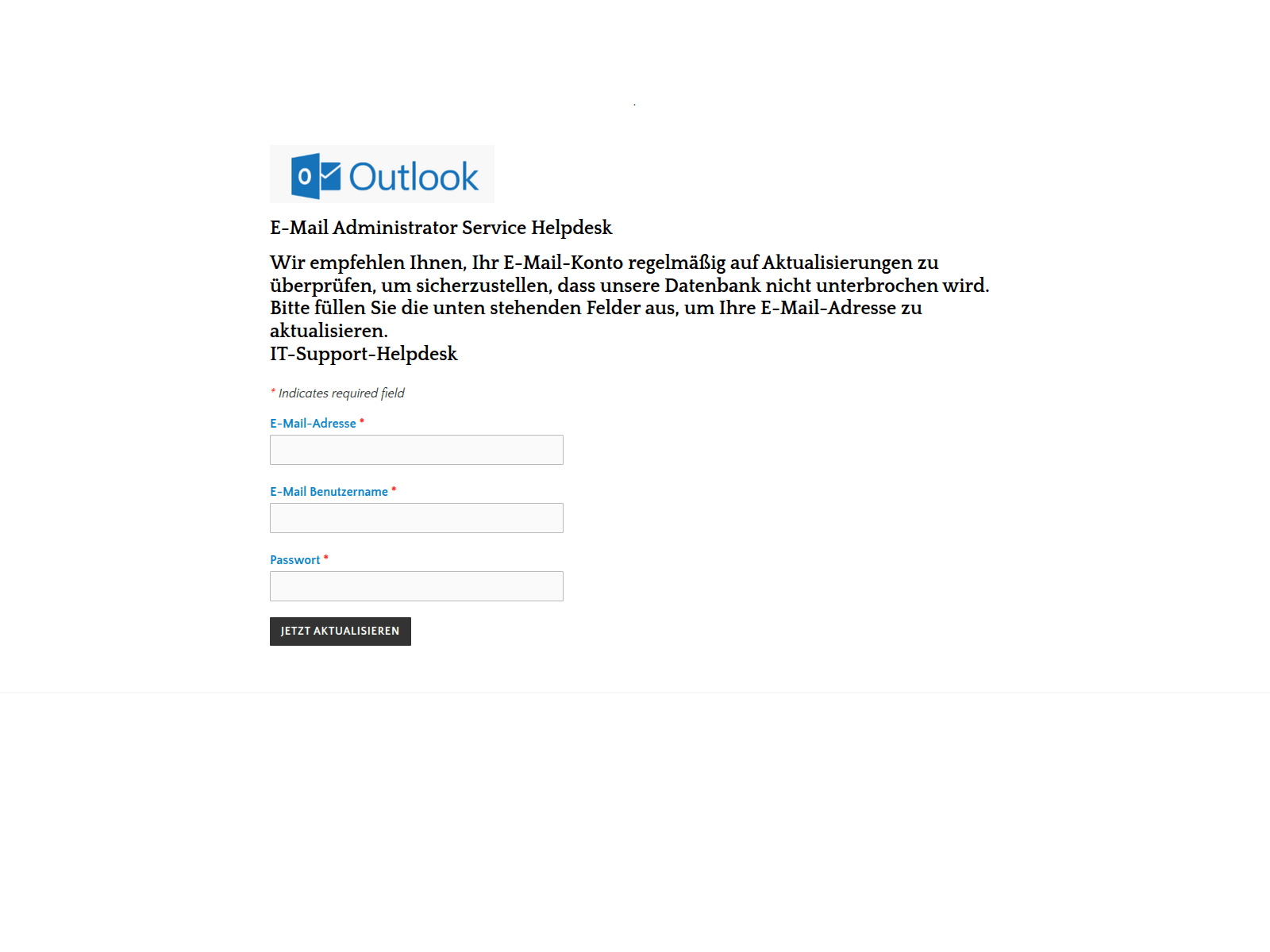 Screenshot of outlook4-de.weebly.com