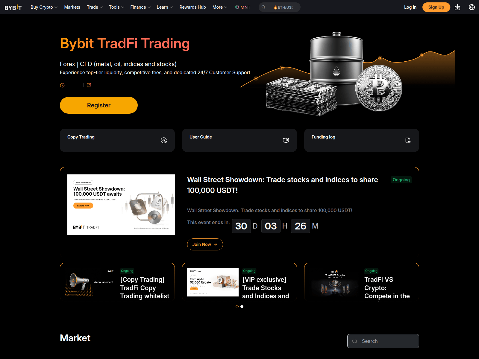 Screenshot of bybit.coinfyro.com