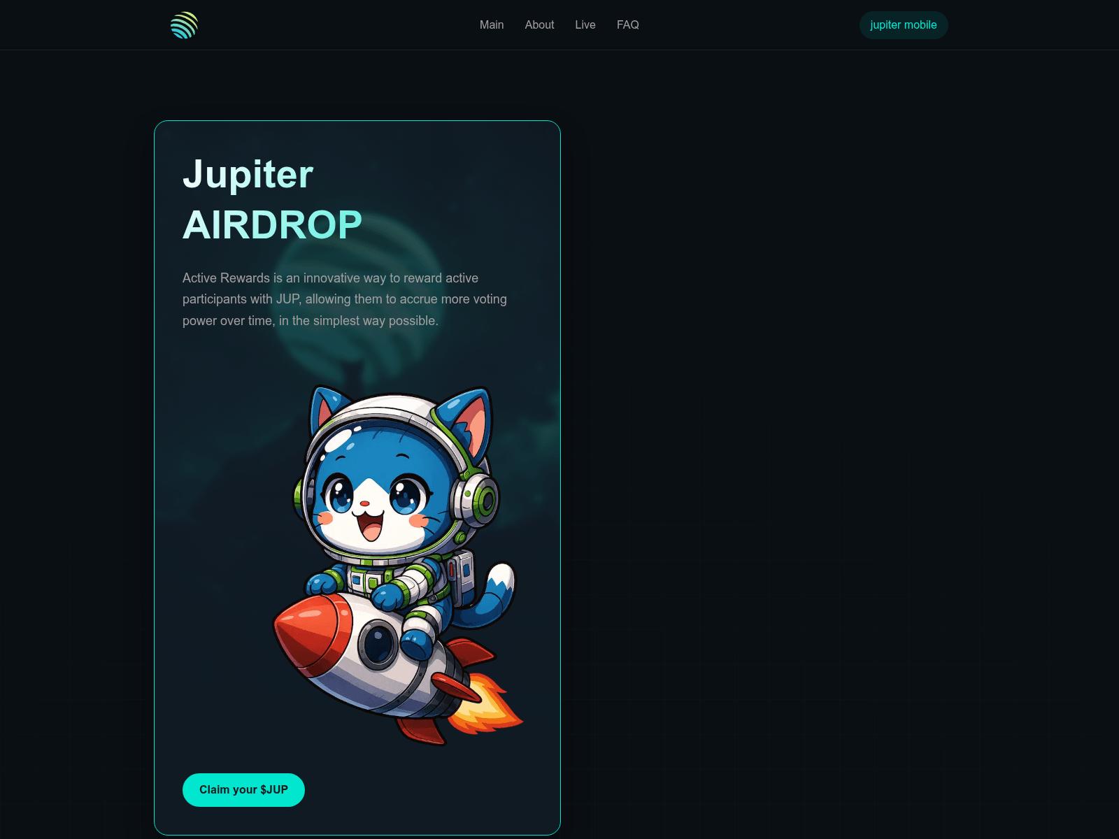 Screenshot of jupiter-community.me