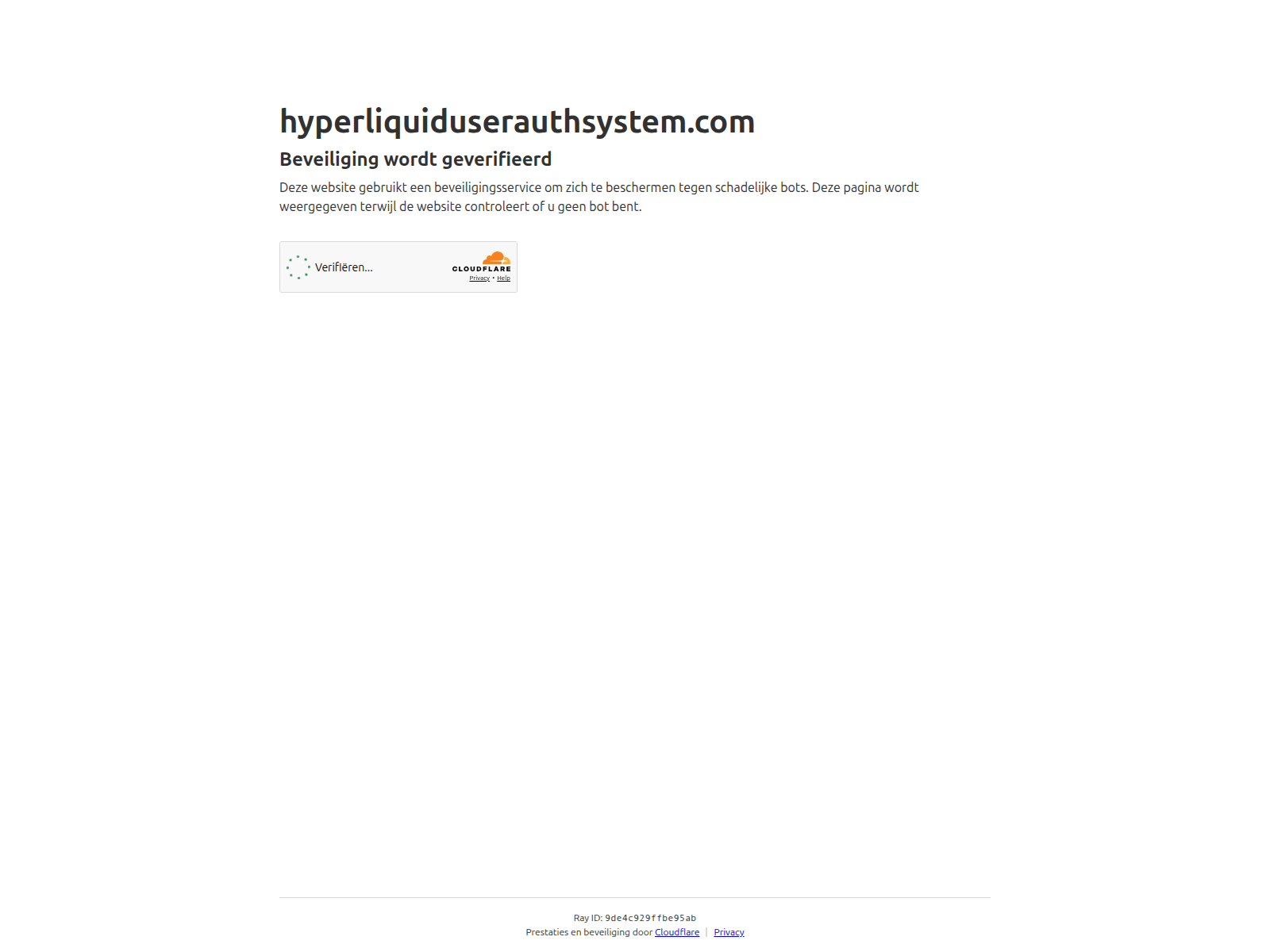 Screenshot of hyperliquiduserauthsystem.com