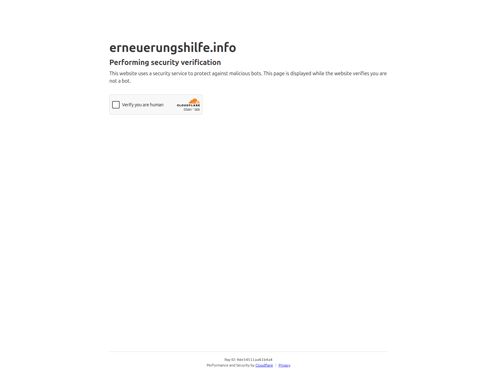 Screenshot of erneuerungshilfe.info