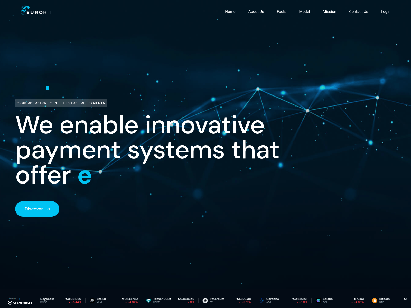 Screenshot of eurobit-international.com