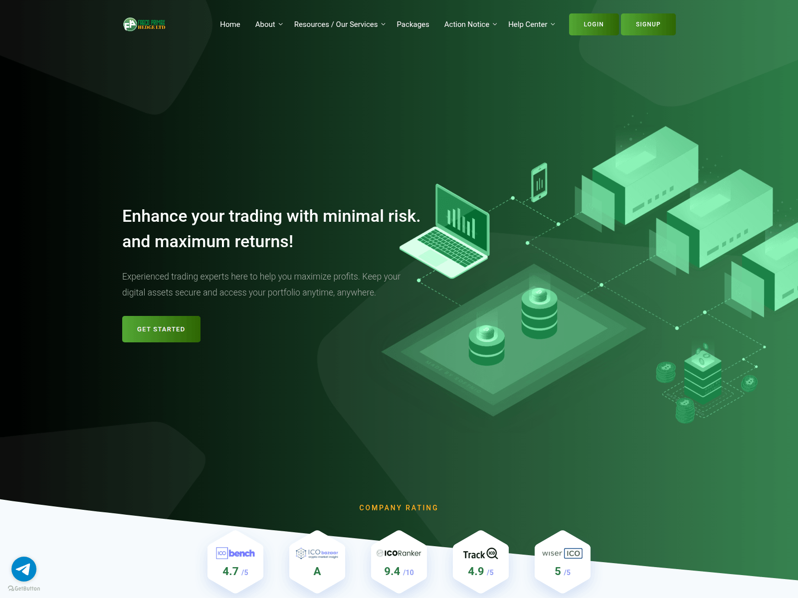 Screenshot of fabcoprimaxhedge.com