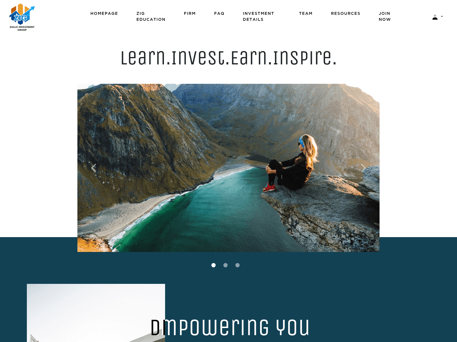 Screenshot of zulloinvestmentltd.com