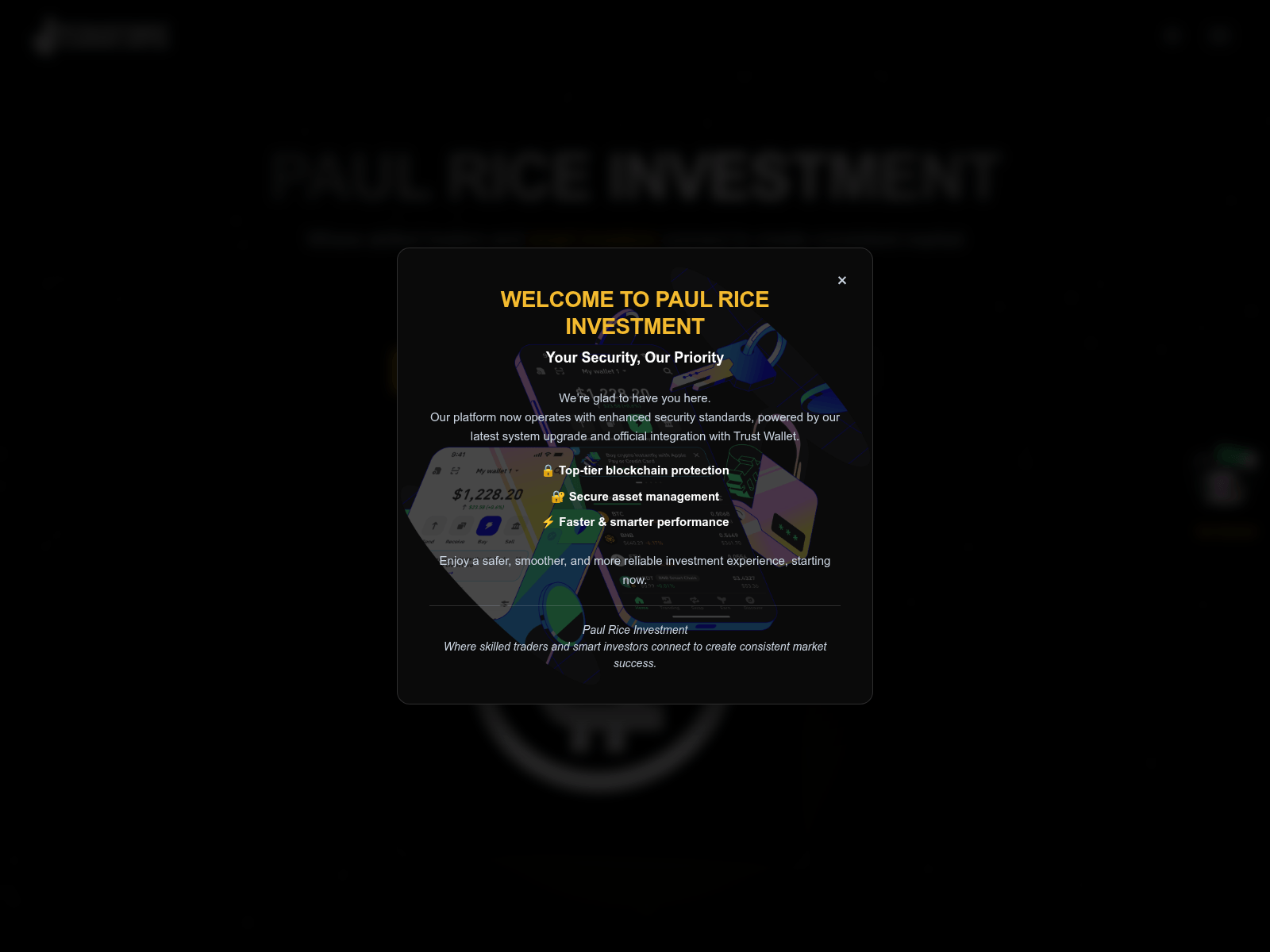 Screenshot of prinvesment.com