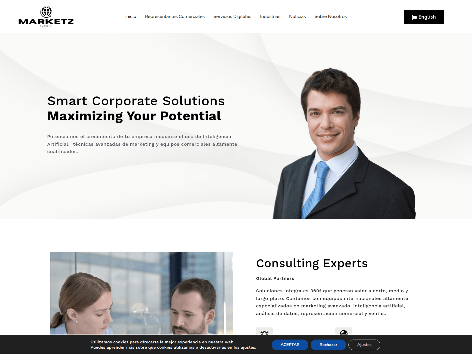Screenshot of eamaar-properties.com
