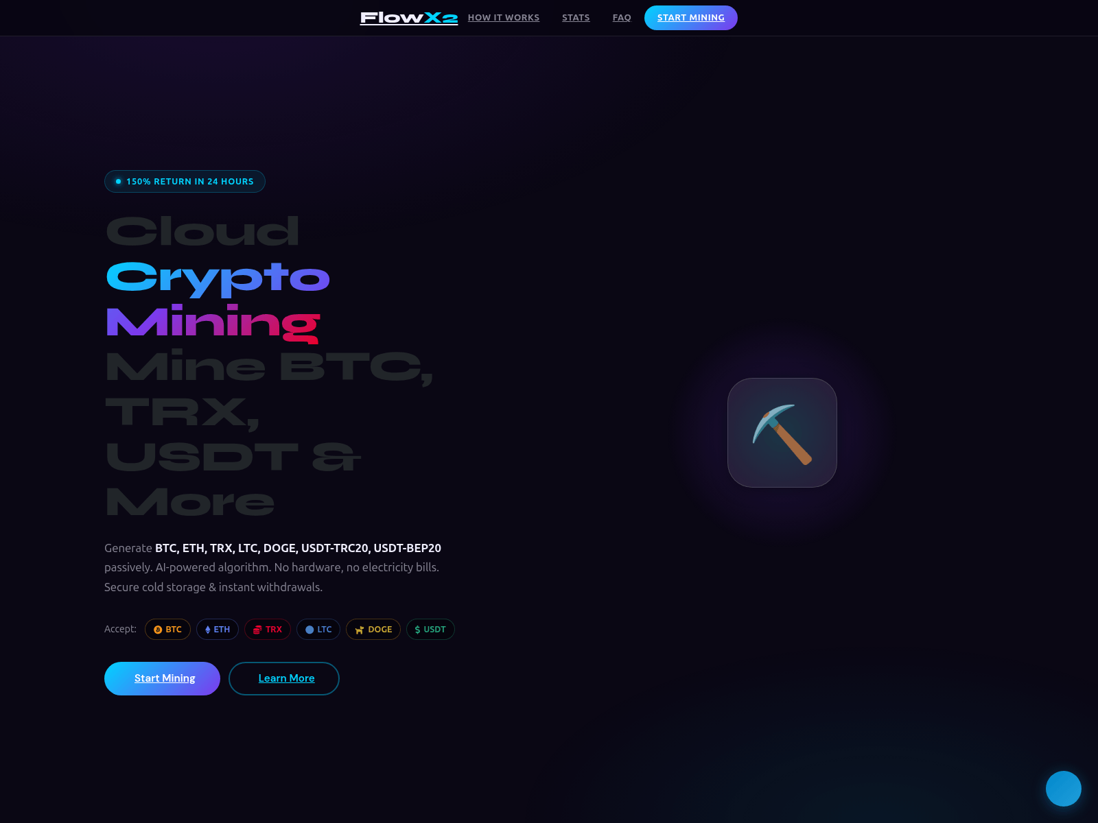 Screenshot of flowx2.life