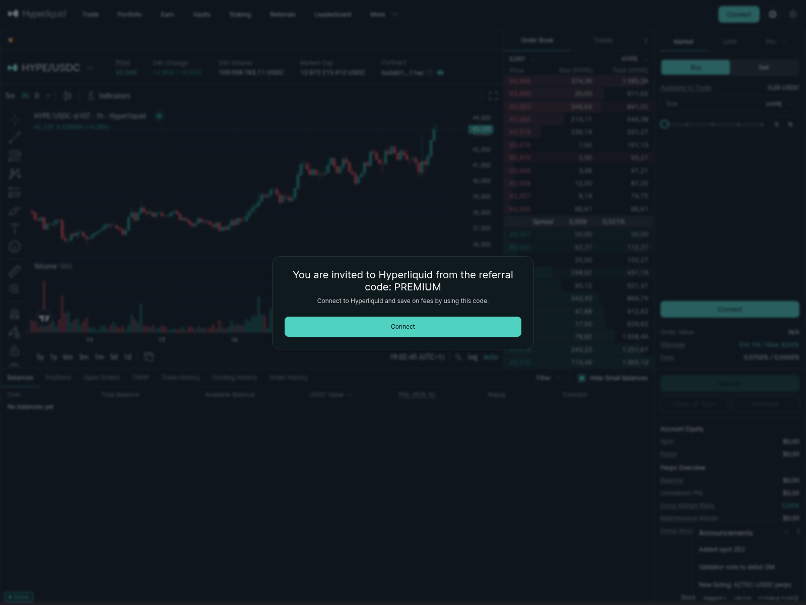 Screenshot of hyperilquid.xyz
