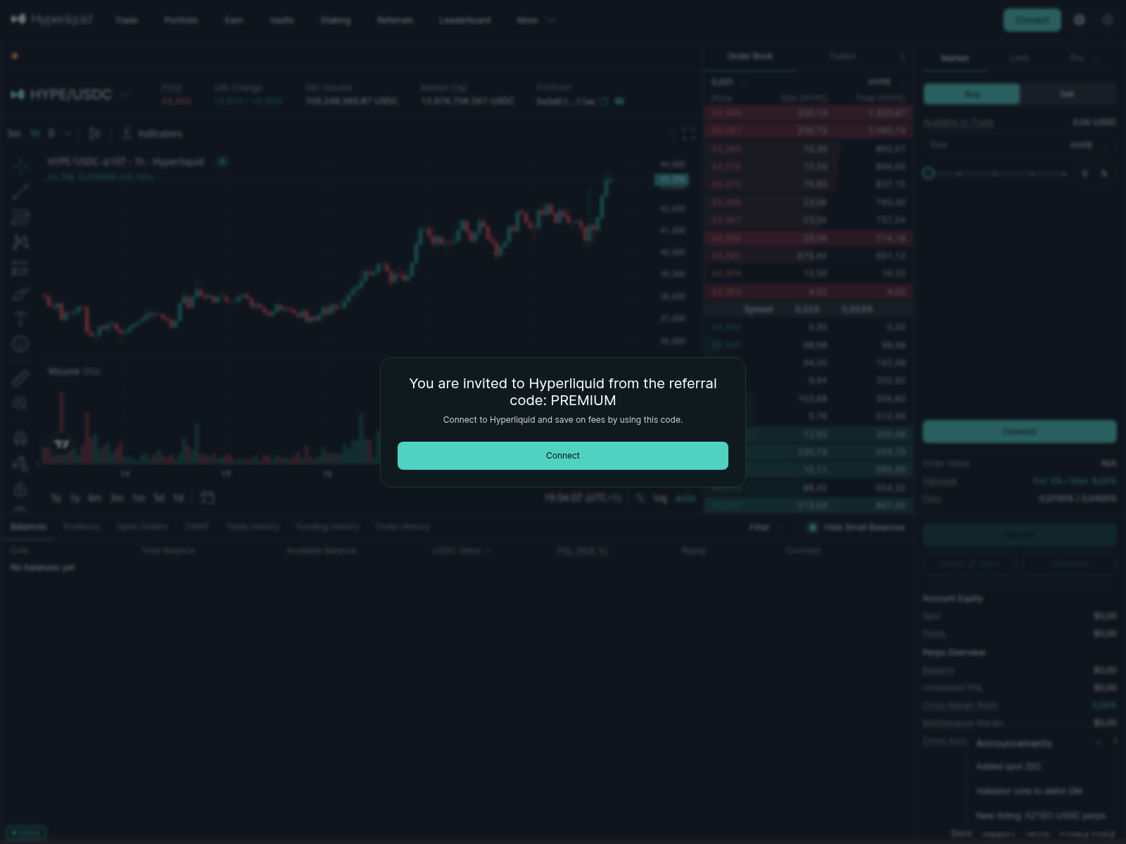 Screenshot of hyperliqud.xyz