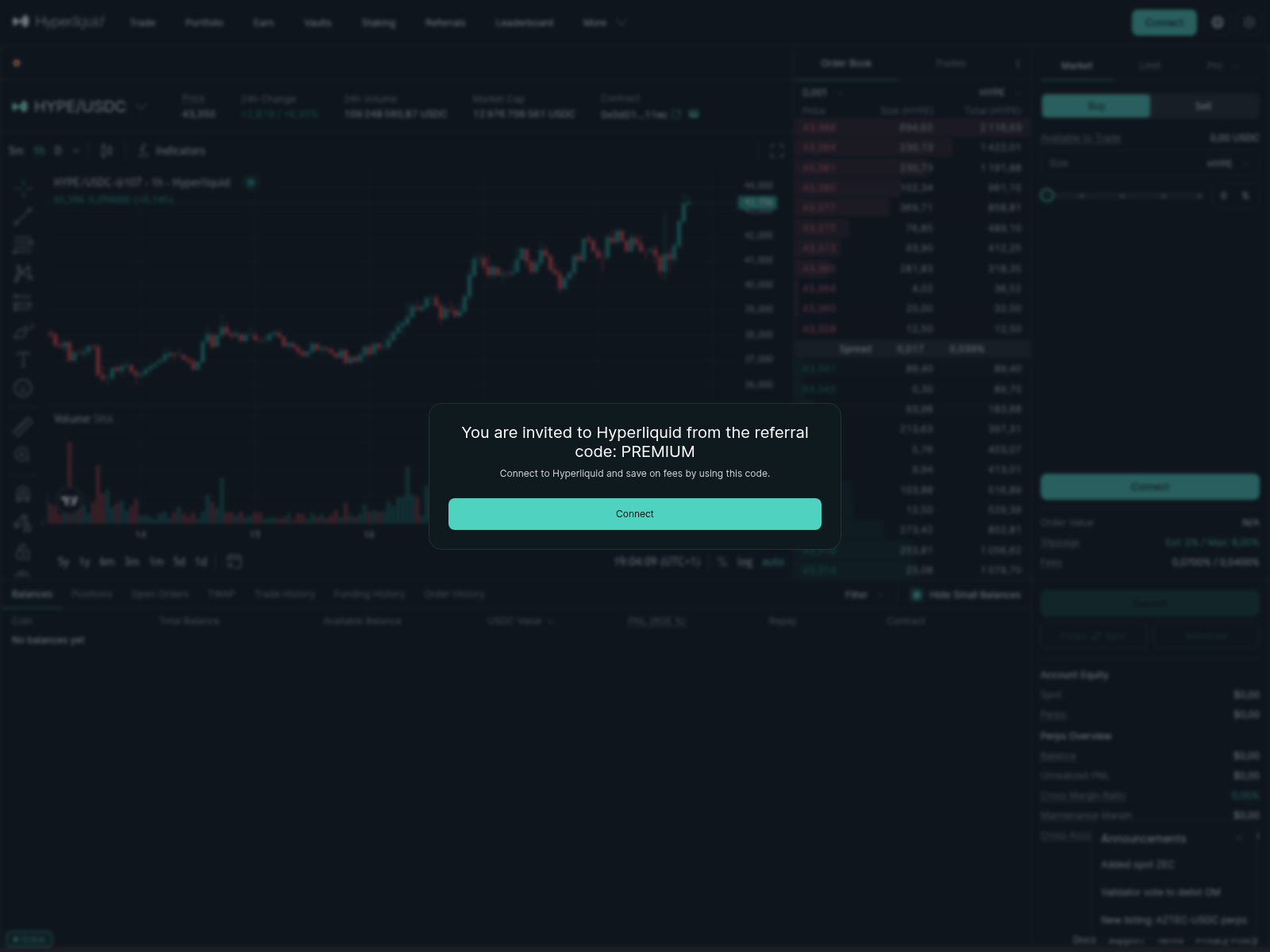 Screenshot of huperliquid.xyz