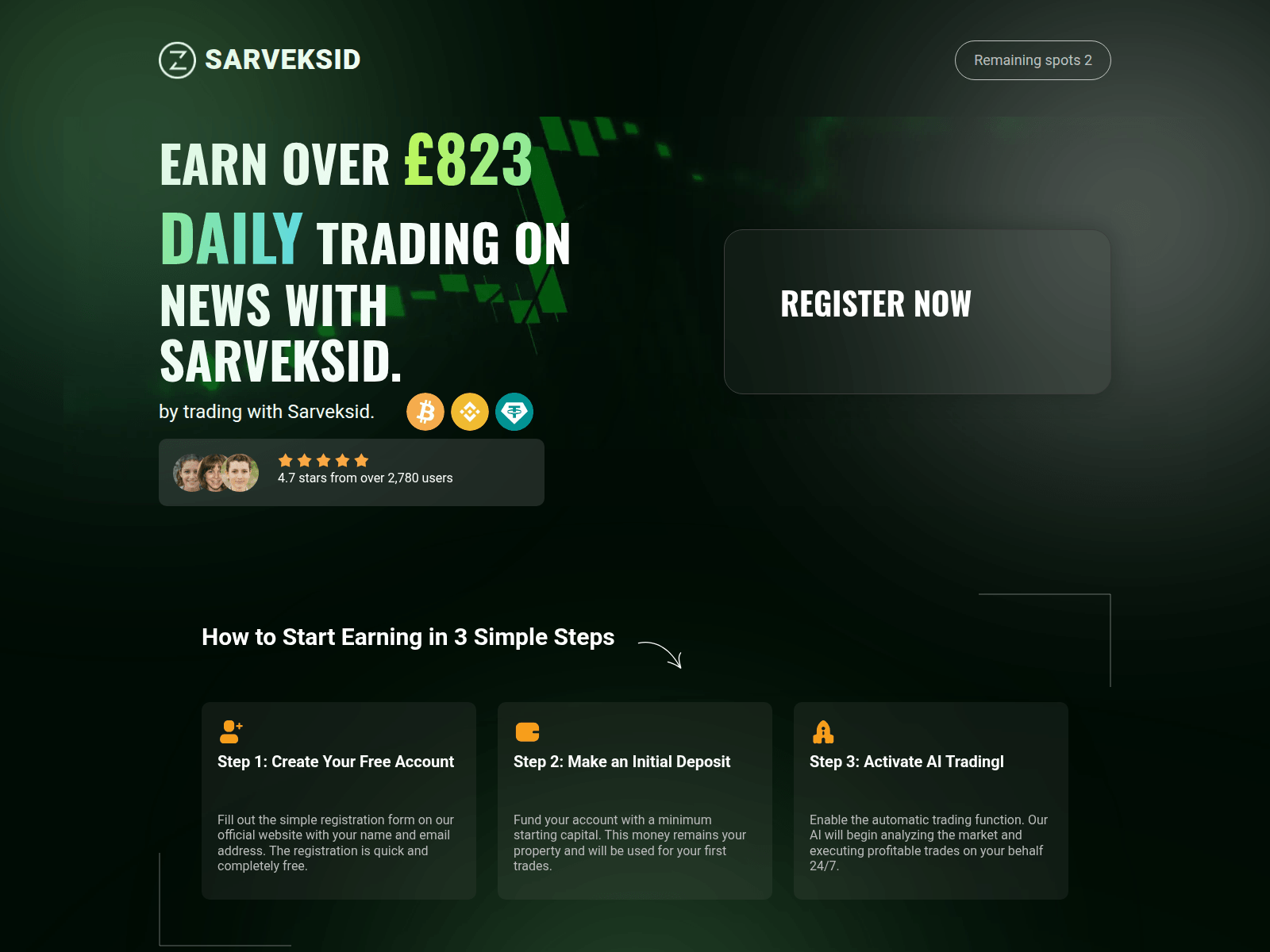 Screenshot of sarveksid.com