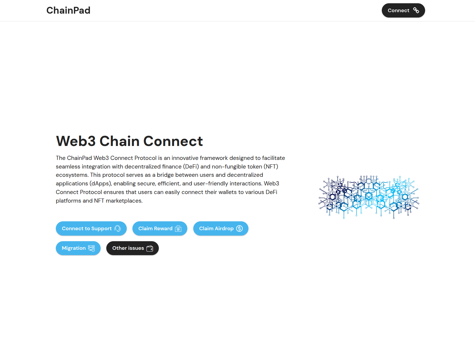 Screenshot of mchainpad-net.pages.dev