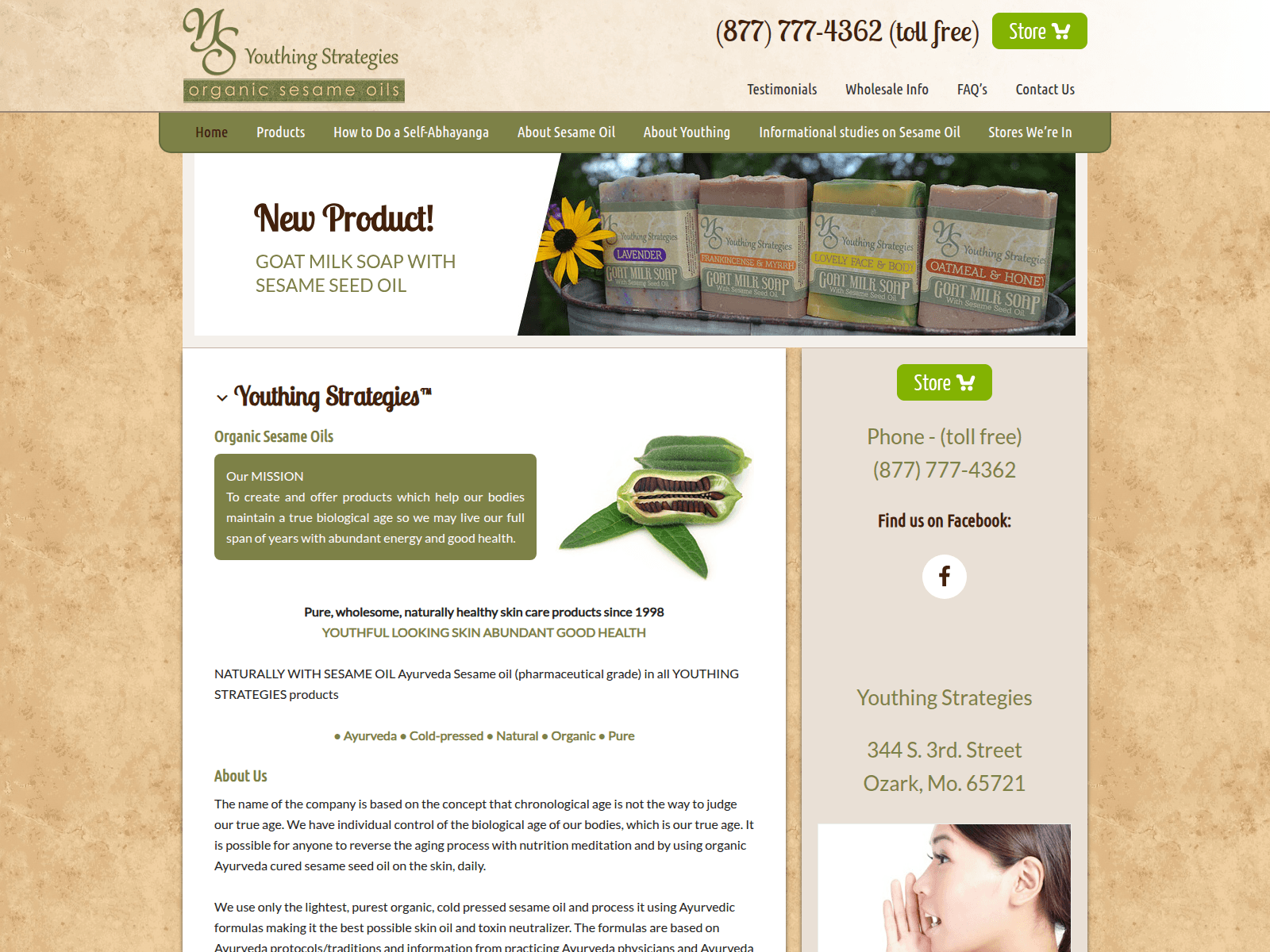 Screenshot of youthingstrategies.com