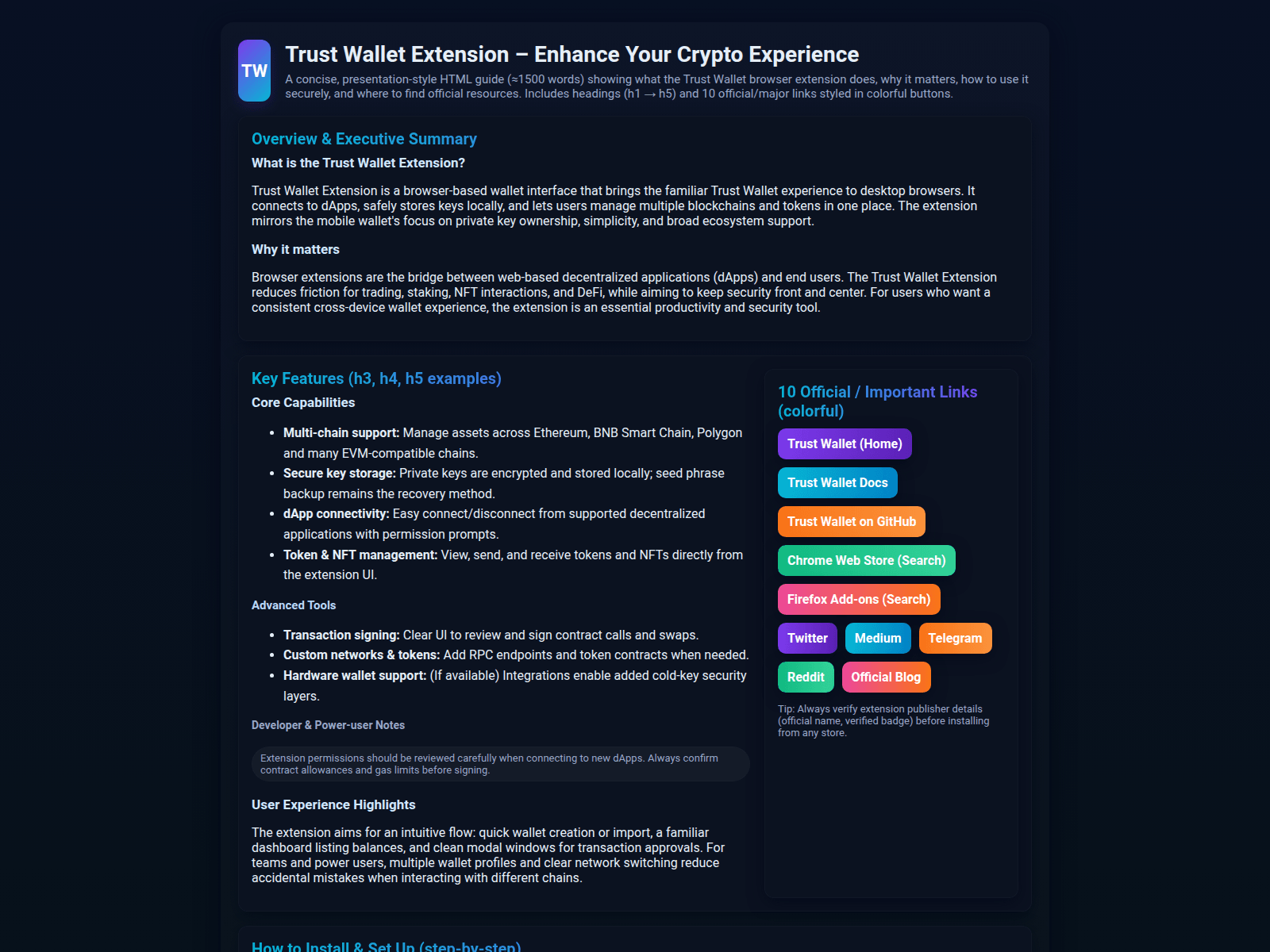 Screenshot of trust-walet.pages.dev
