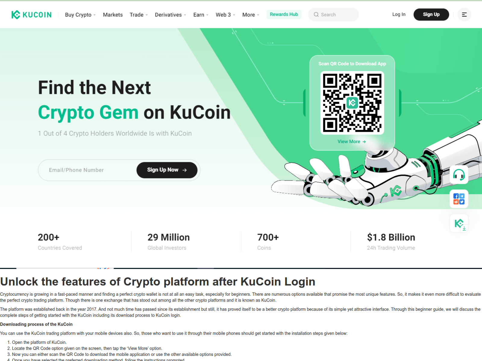 Screenshot of qukuineuslogin.webflow.io