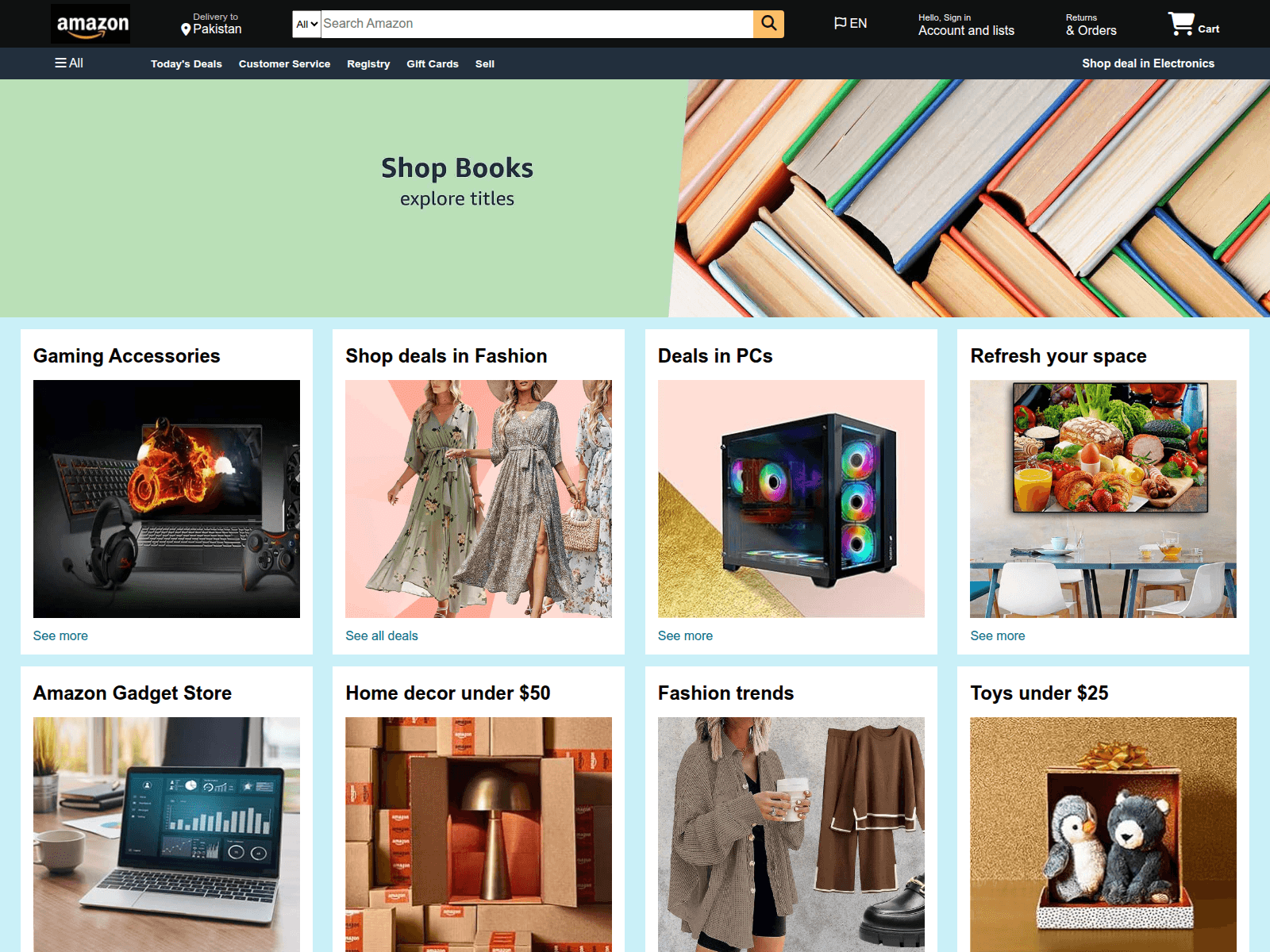 Screenshot of amazon-clone-alpha-seven.vercel.app