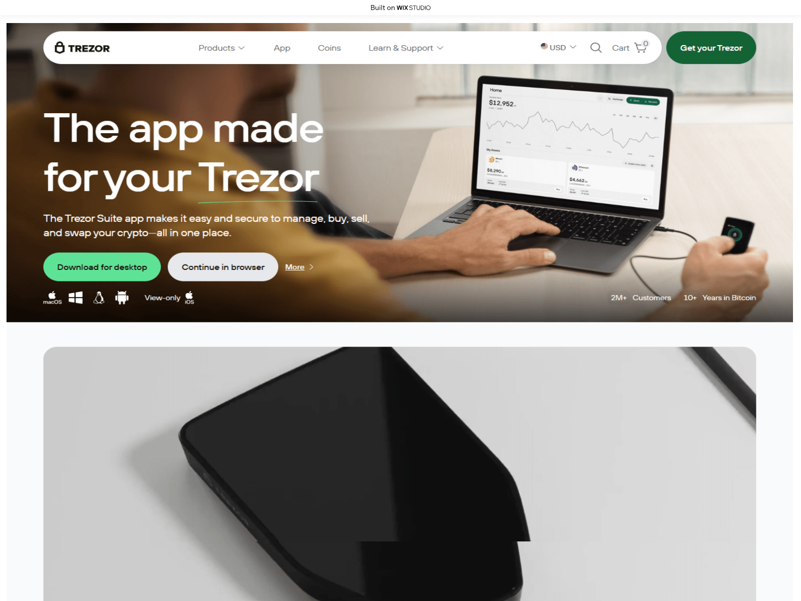 Screenshot of suiteshome.wixstudio.com