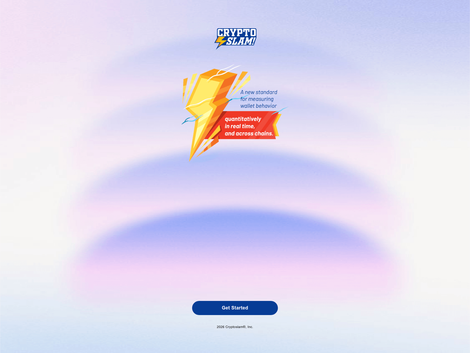 Screenshot of cryptoslam-agent.io