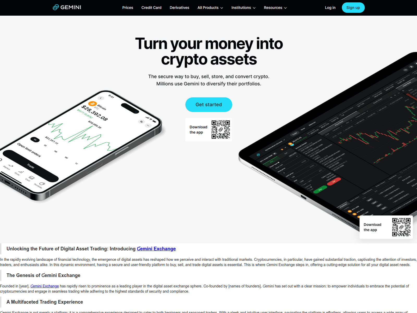 Screenshot of geminileguin.webflow.io